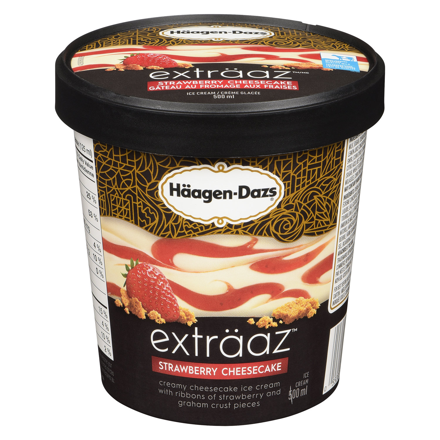 Haagen-Dazs - Ice Cream - Extraaz Strawberry Cheesecake