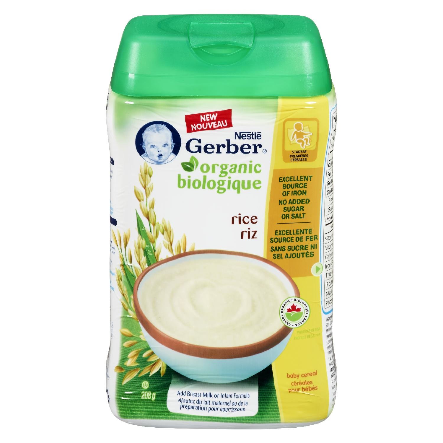 Gerber® 1st Foods Rice Baby Cereal, 8 oz - Ralphs