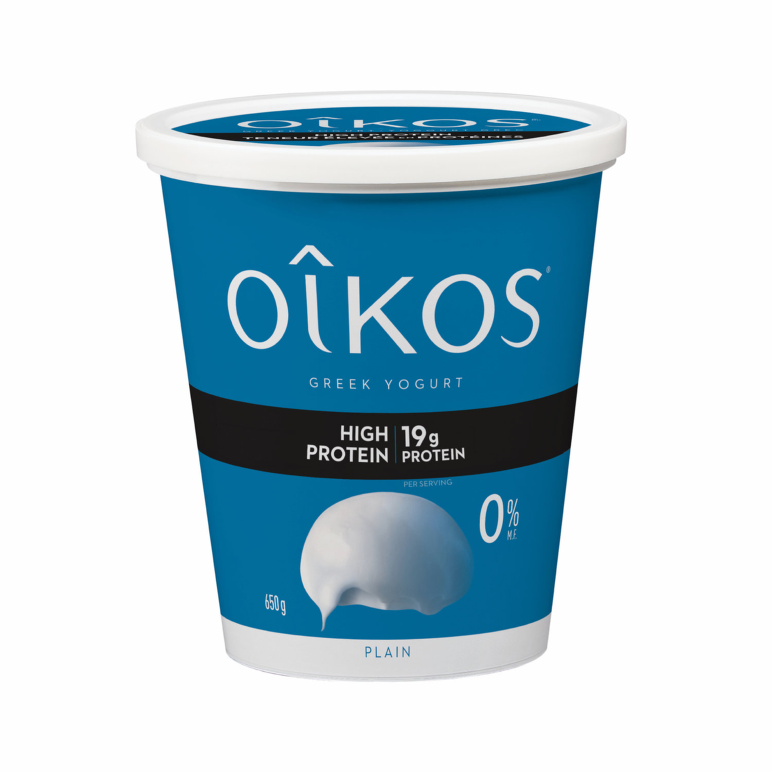 Olympic Dairy Krema Greek Style Plain Yogurt - 11% MF, 650g