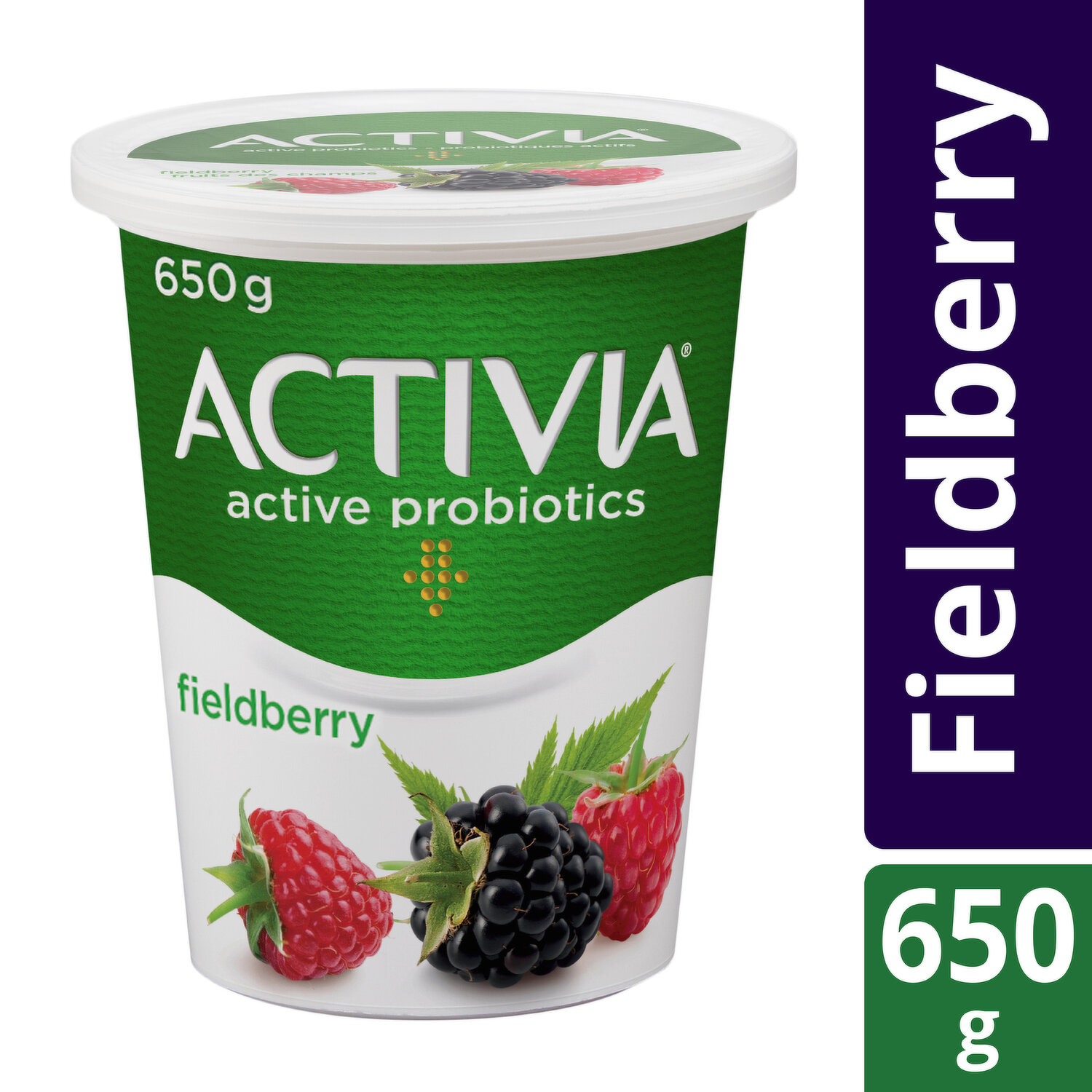 Activia Yogurt with Probiotics - Variety Flavour Pack of 24 x 100g