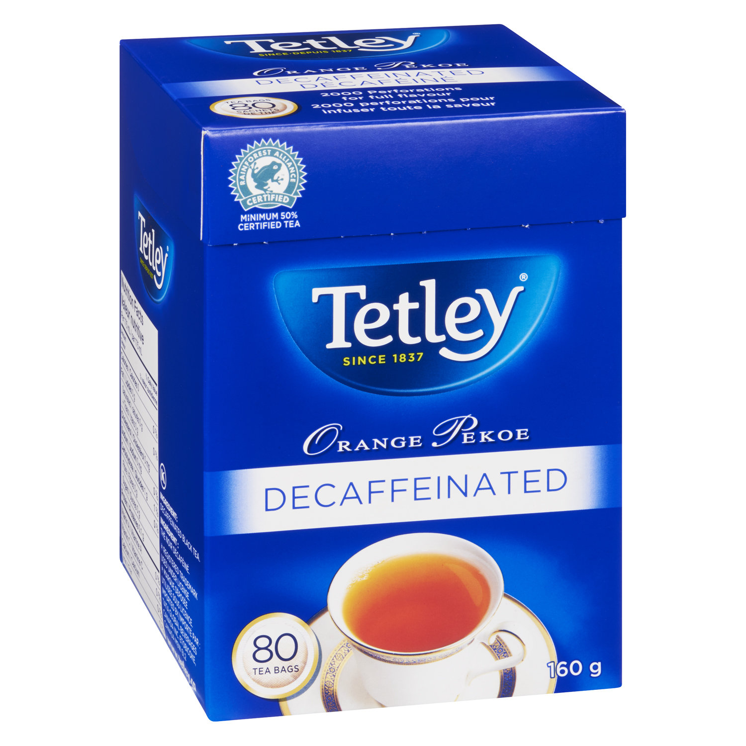 Tetley Tea, Orange Pekoe, 216-Count Tea Bags 