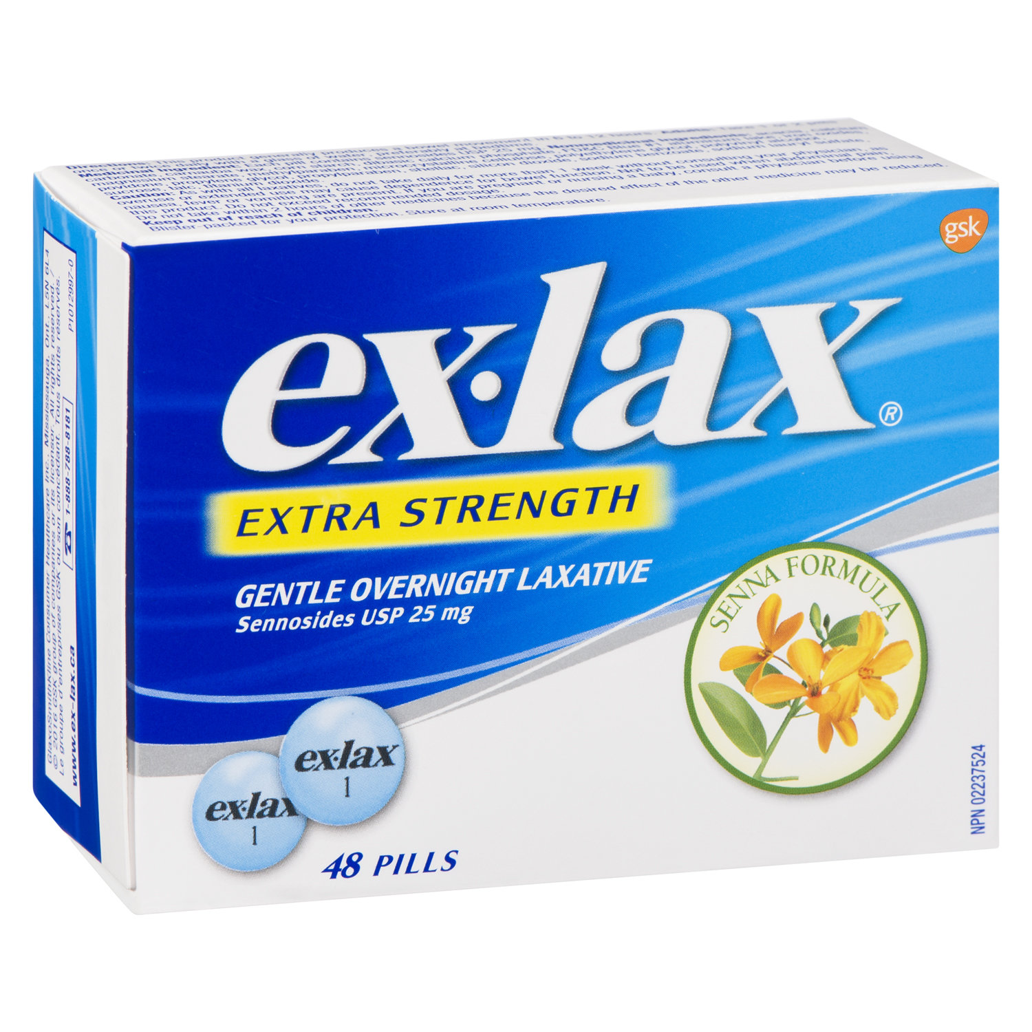 Ex-lax Maximum Strength Stimulant Laxative, 48 Pills by Ex-lax