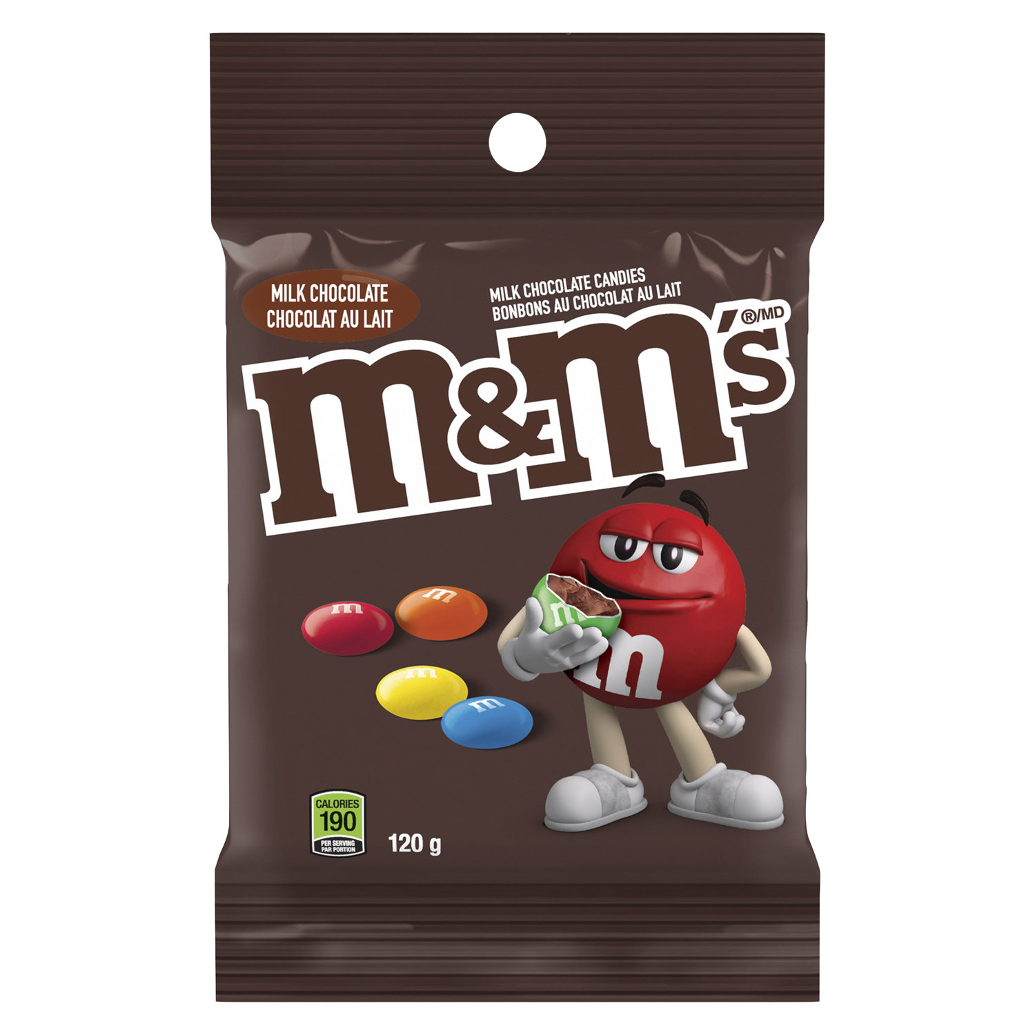 M&M's Milk Chocolate Party Share Bag 12 piece 162g