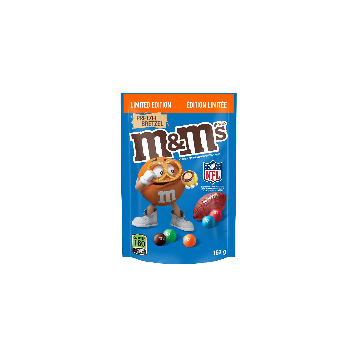 M&M's Crispy Milk Chocolate Bites Pouch Bag 107g