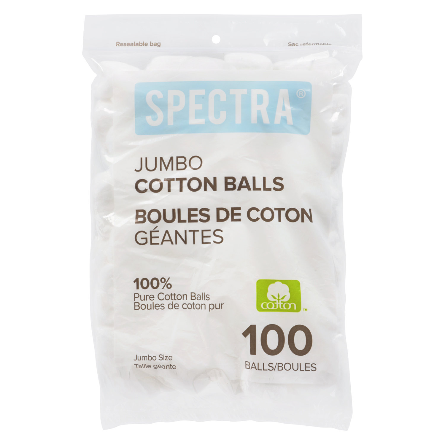 SPECTRA COTTON BALLS JUMBO TRIPLE SIZE