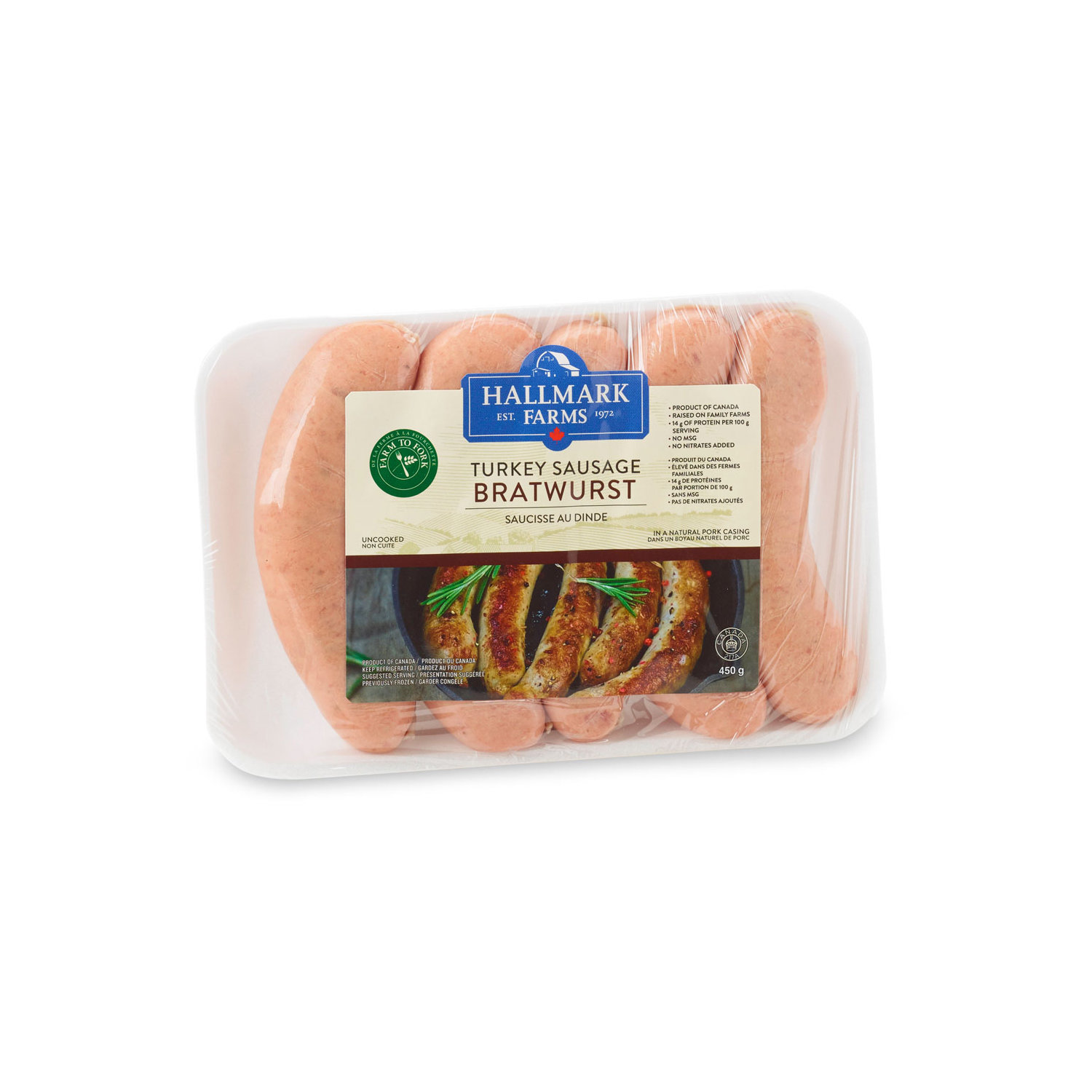 Mild Italian Turkey Sausages – Lilydale®