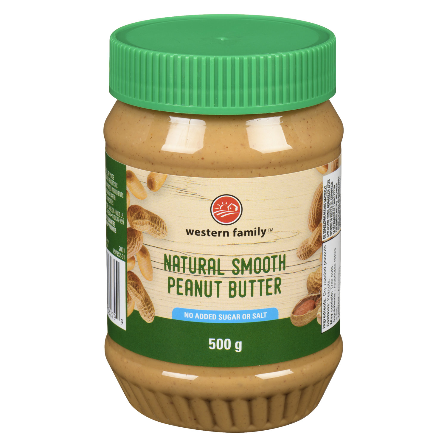 Western Family - Peanut Butter - Natural Smooth - Save-On-Foods