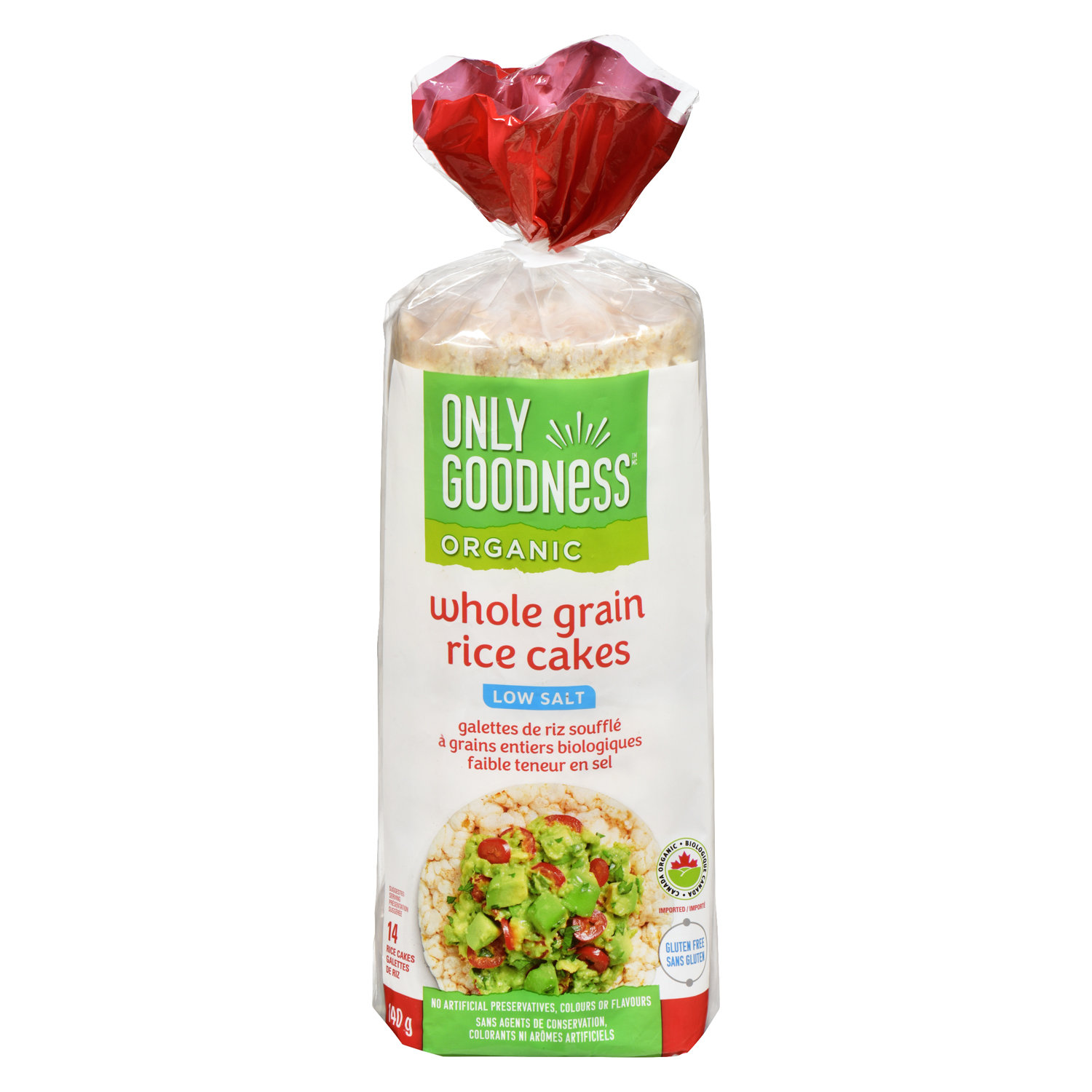 Snack - Organic jasmine brown rice Cake - Vivin Grocery