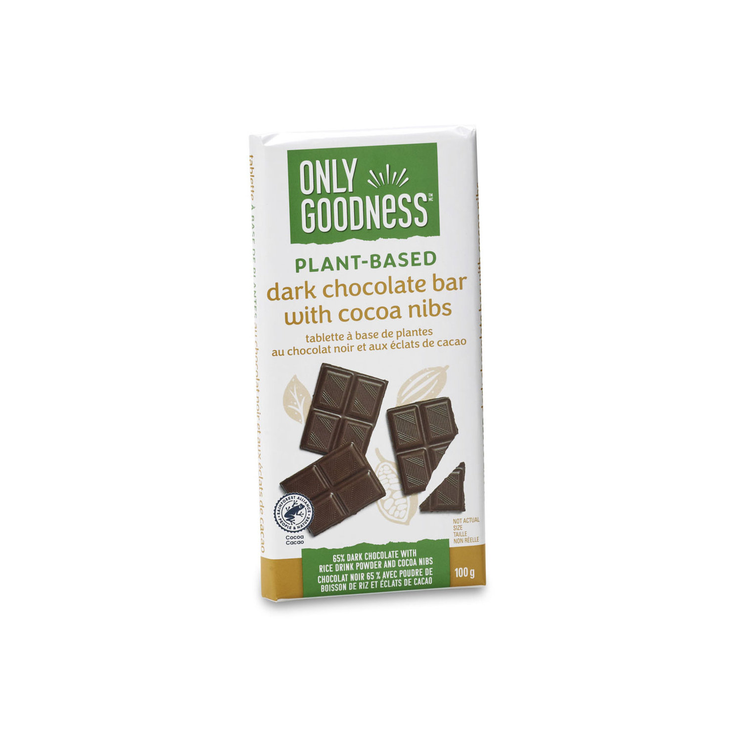 Chocolat noir Lindt EXCELLENCE à 100 % de cacao – Barre (50 g
