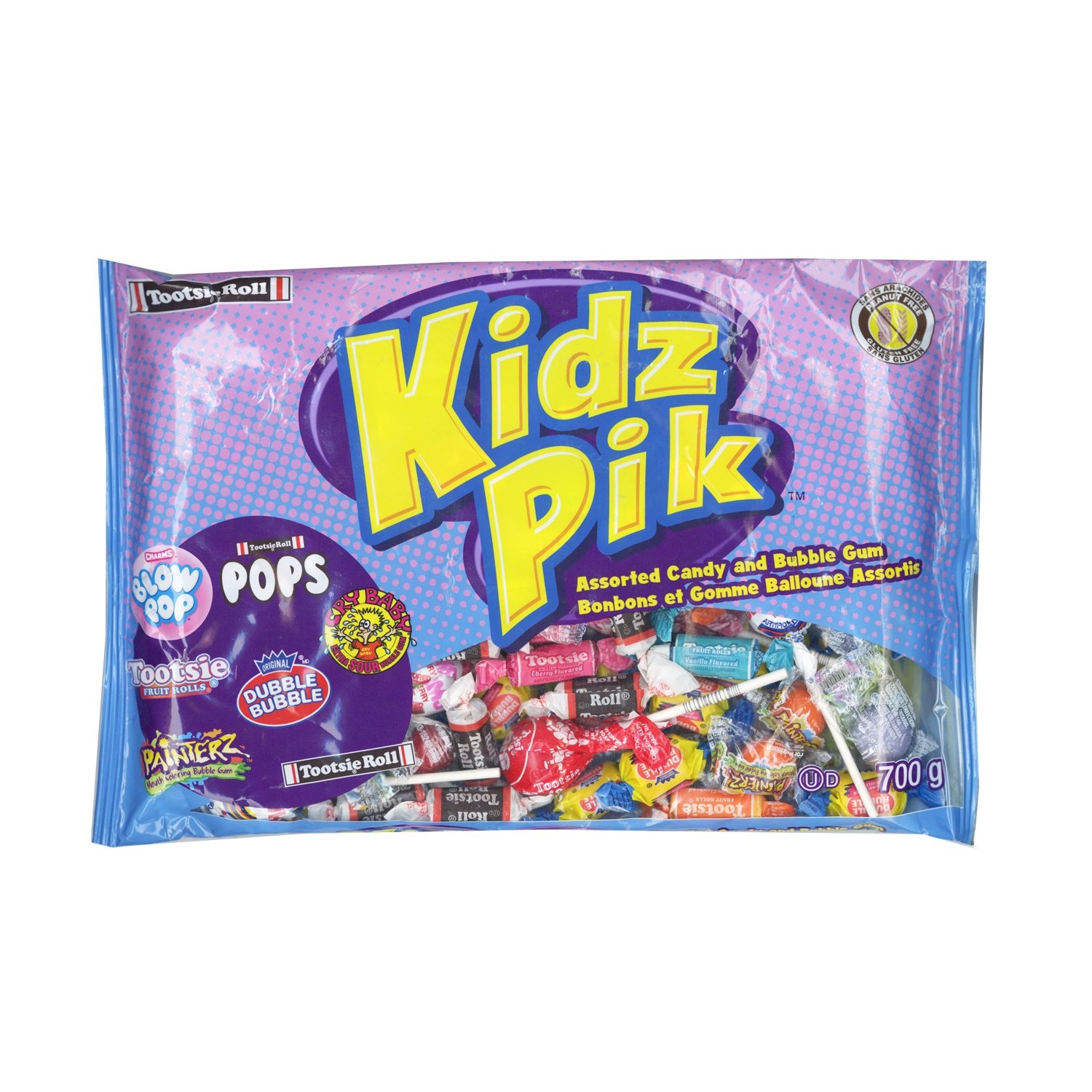 Tootsie - Kidz Pik -Assorted Candy & Bubble Gum