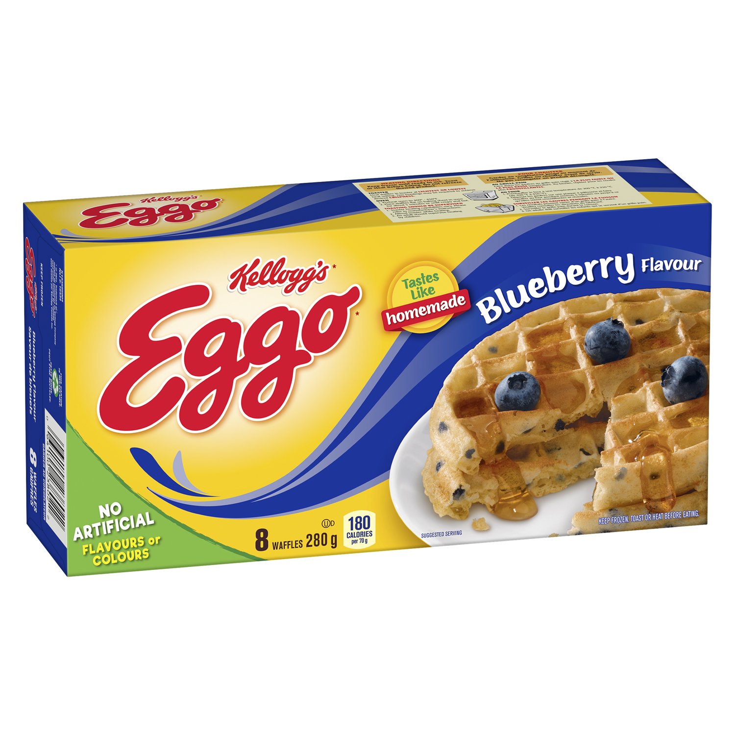 Kellogg S Eggo Blueberry Waffles