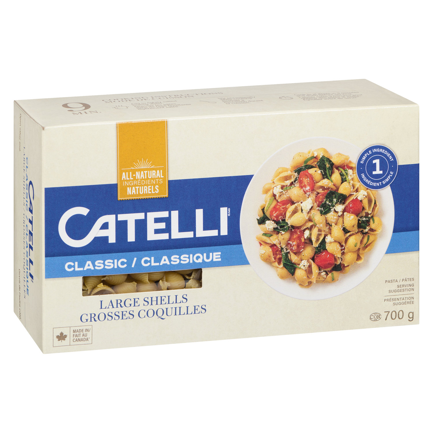 Monticello Capellini Pasta 4 Units / 454 g, Grains and Pasta, Pricesmart, Barranquilla