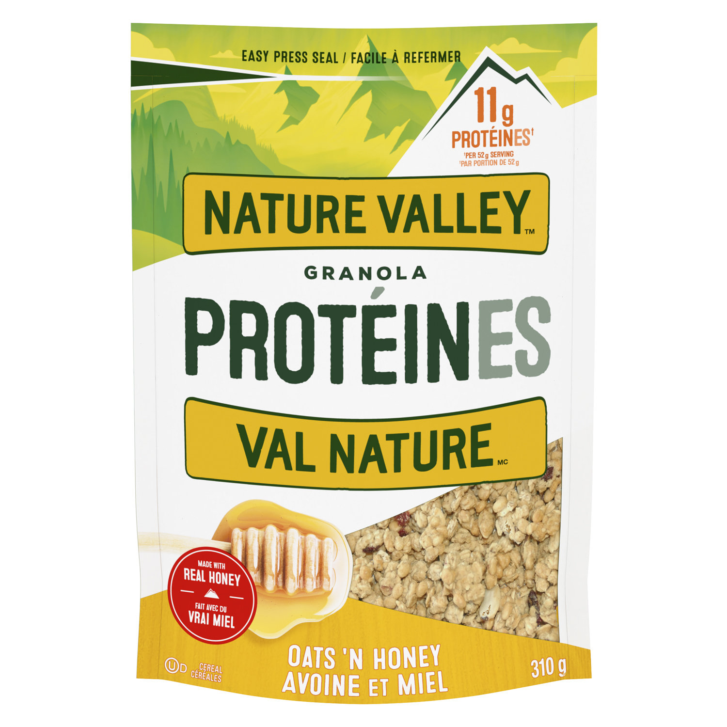 Valley - Protein Crunchy - Oats Honey