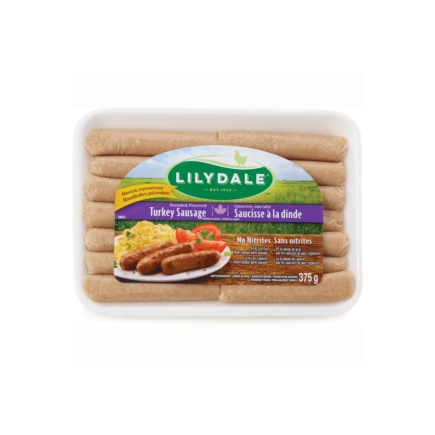 Mild Italian Turkey Sausages – Lilydale®