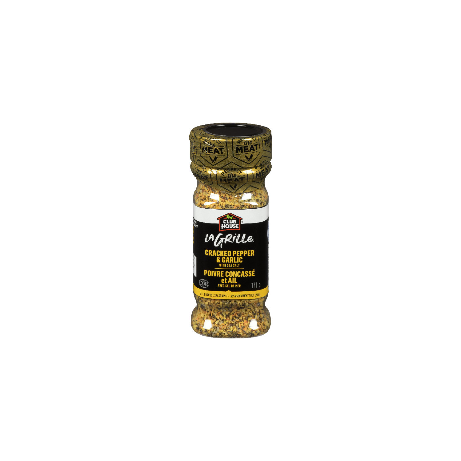 Club House La Grille, No Salt Added Steak Spice Seasoning - 130 g