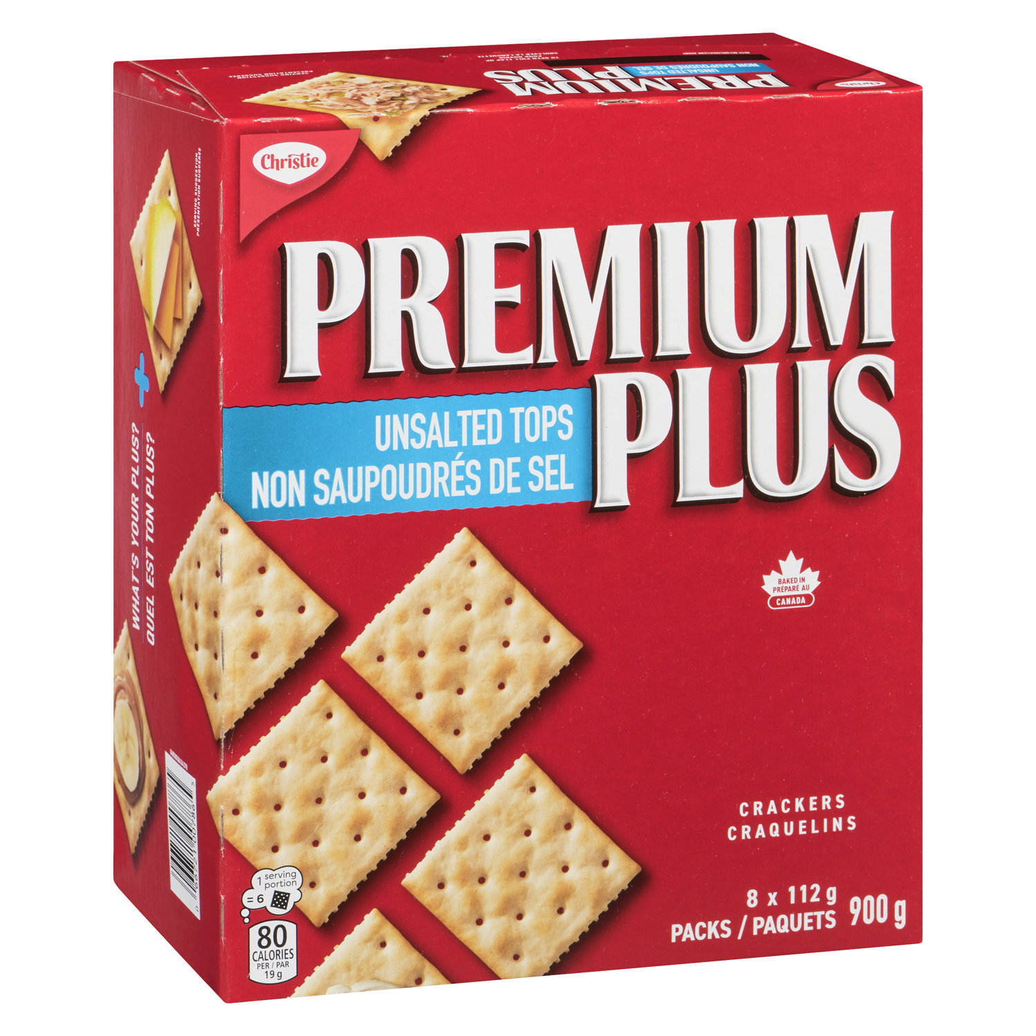 Christie - Premium Plus Unsalted Tops Crackers - Save-On-Foods