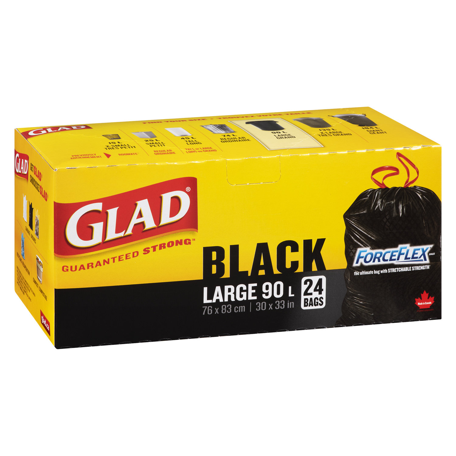 Glad Garbage Bags Small - 30 CT