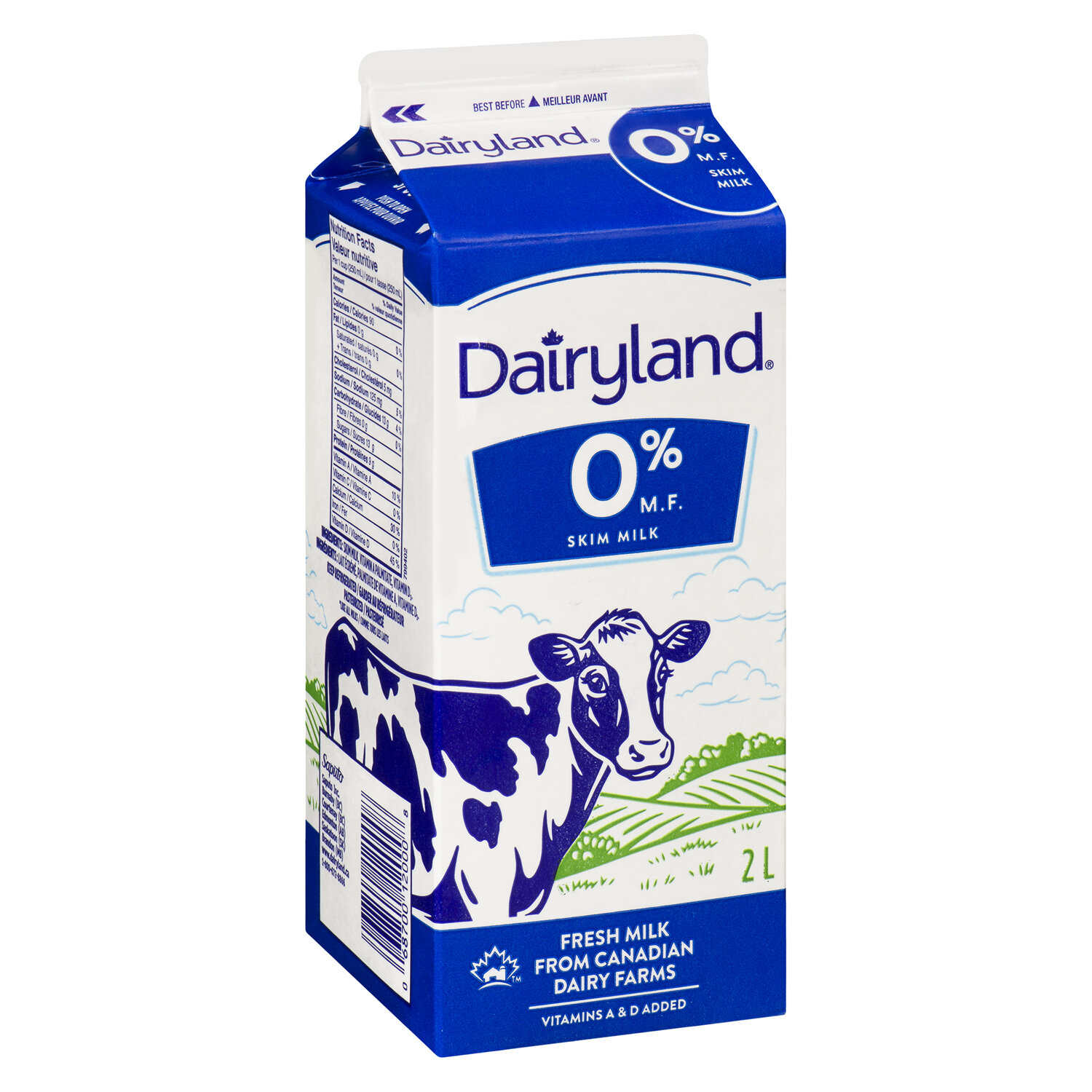 Dairyland - Skim Milk, Fat Free - Save-On-Foods