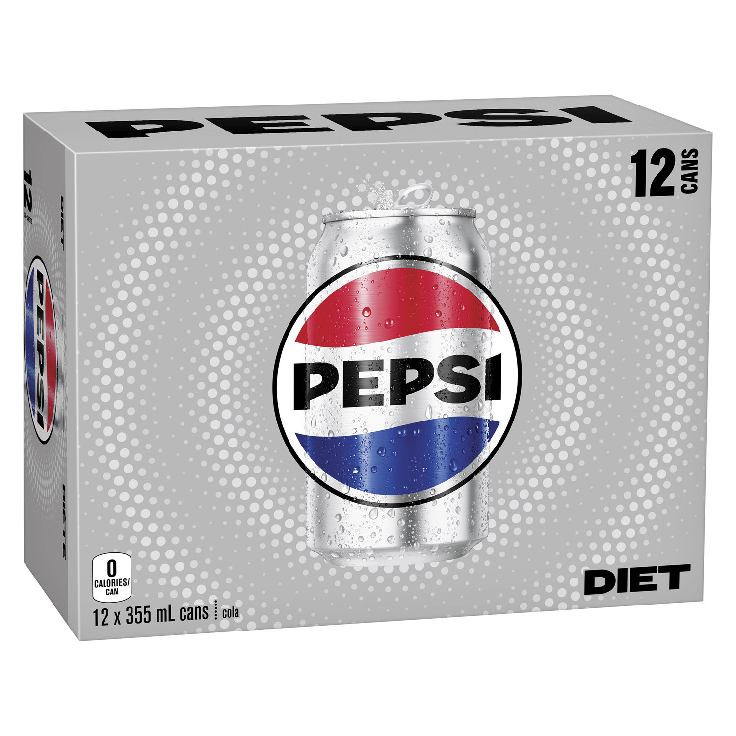  Pepsi Zero Calorie Variety Pack With Diet Pepsi/Diet