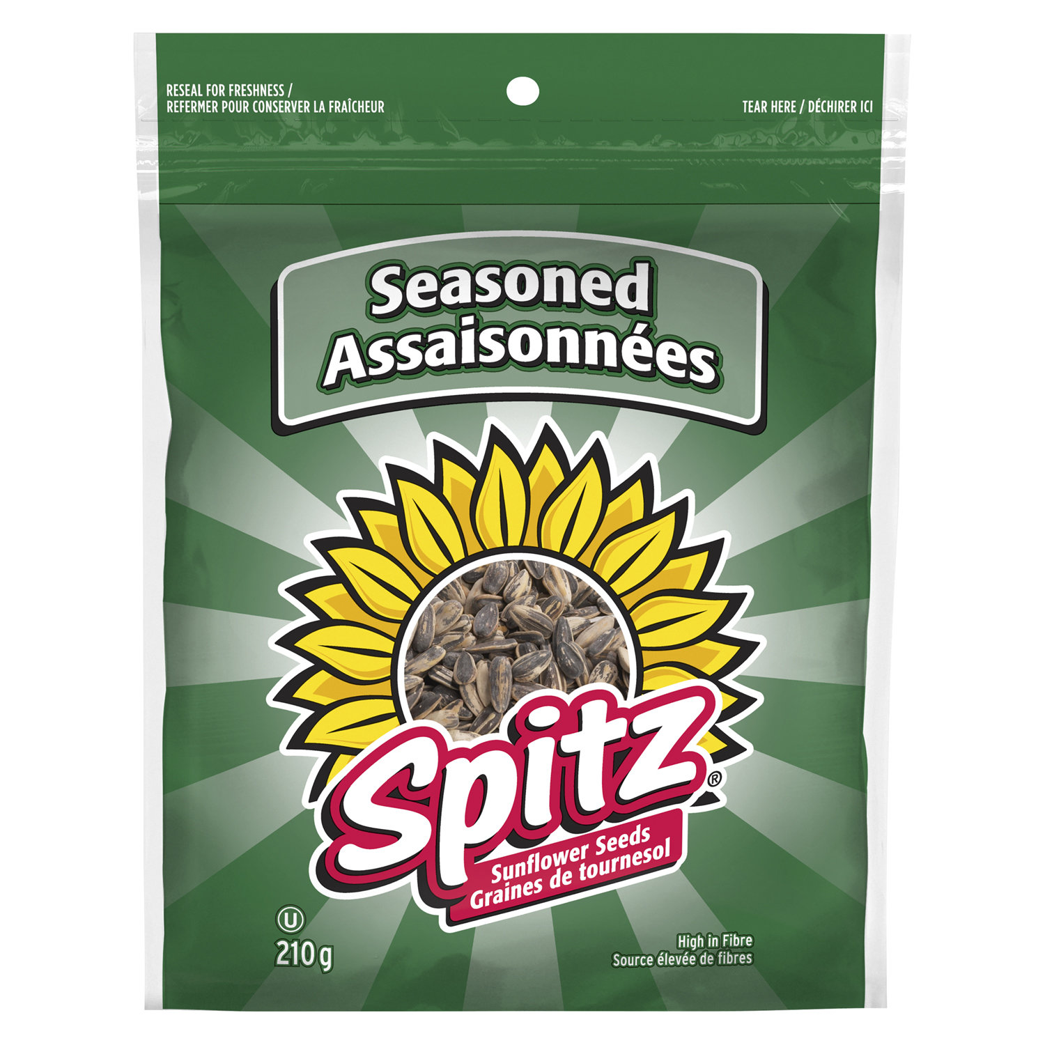 are spitz seasoned sunflower seeds gluten free