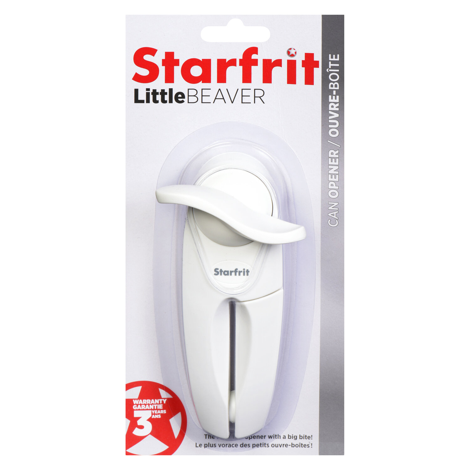 Starfrit MightiCan Left-and-Right Handed Soft Grip Can Opener