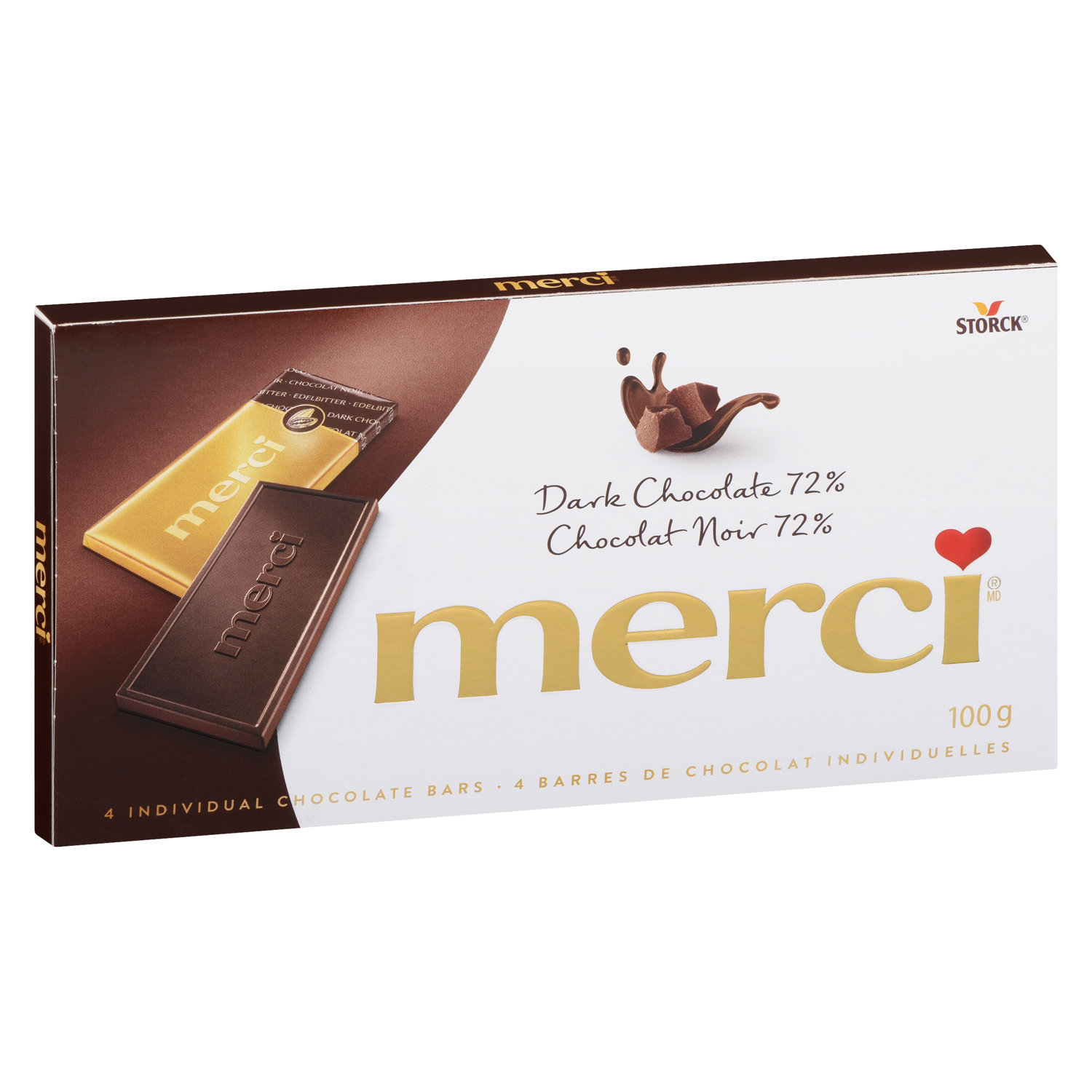 Tablette de chocolat suisse avec 72 % de cacao Selection Premium