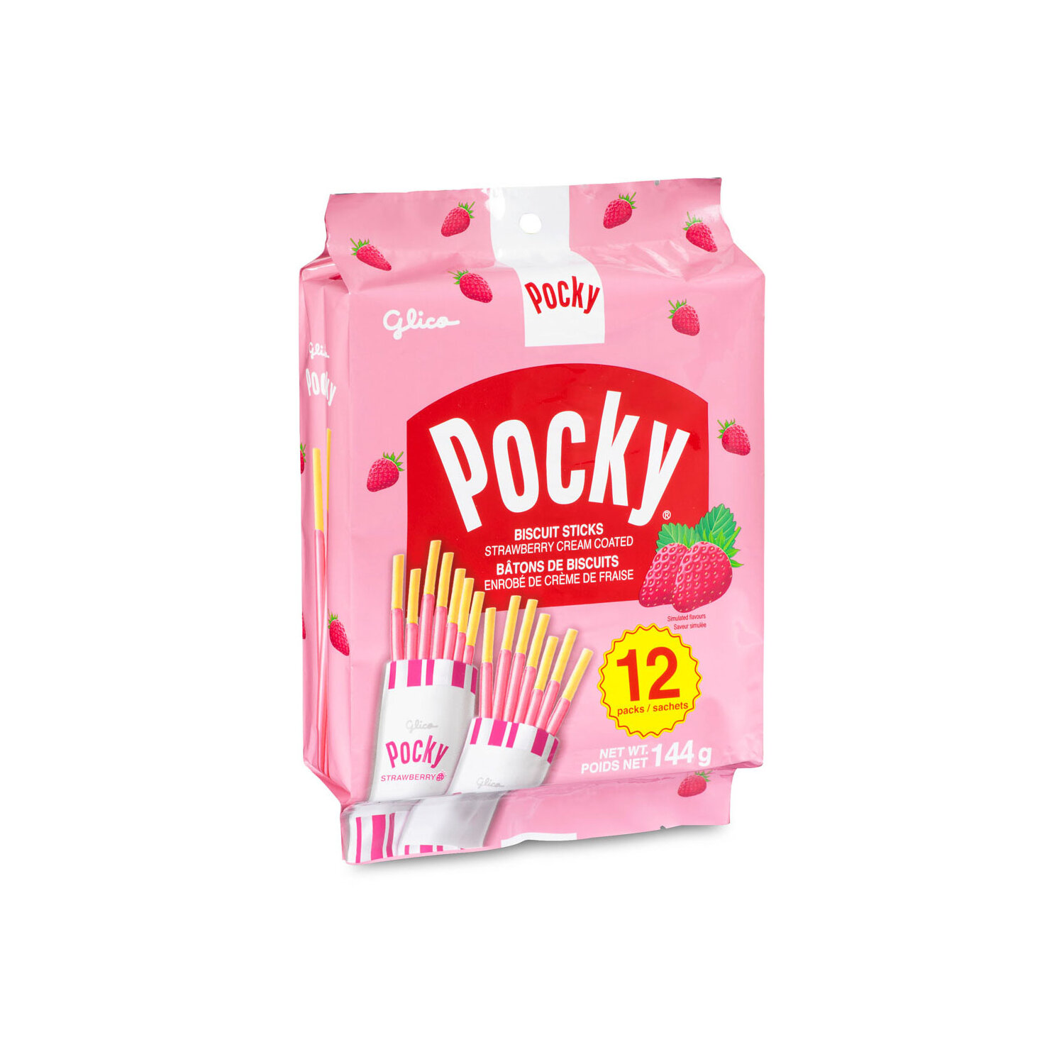 Glico Pocky Biscuit Sticks 3 Variété de Saveur, Belgium