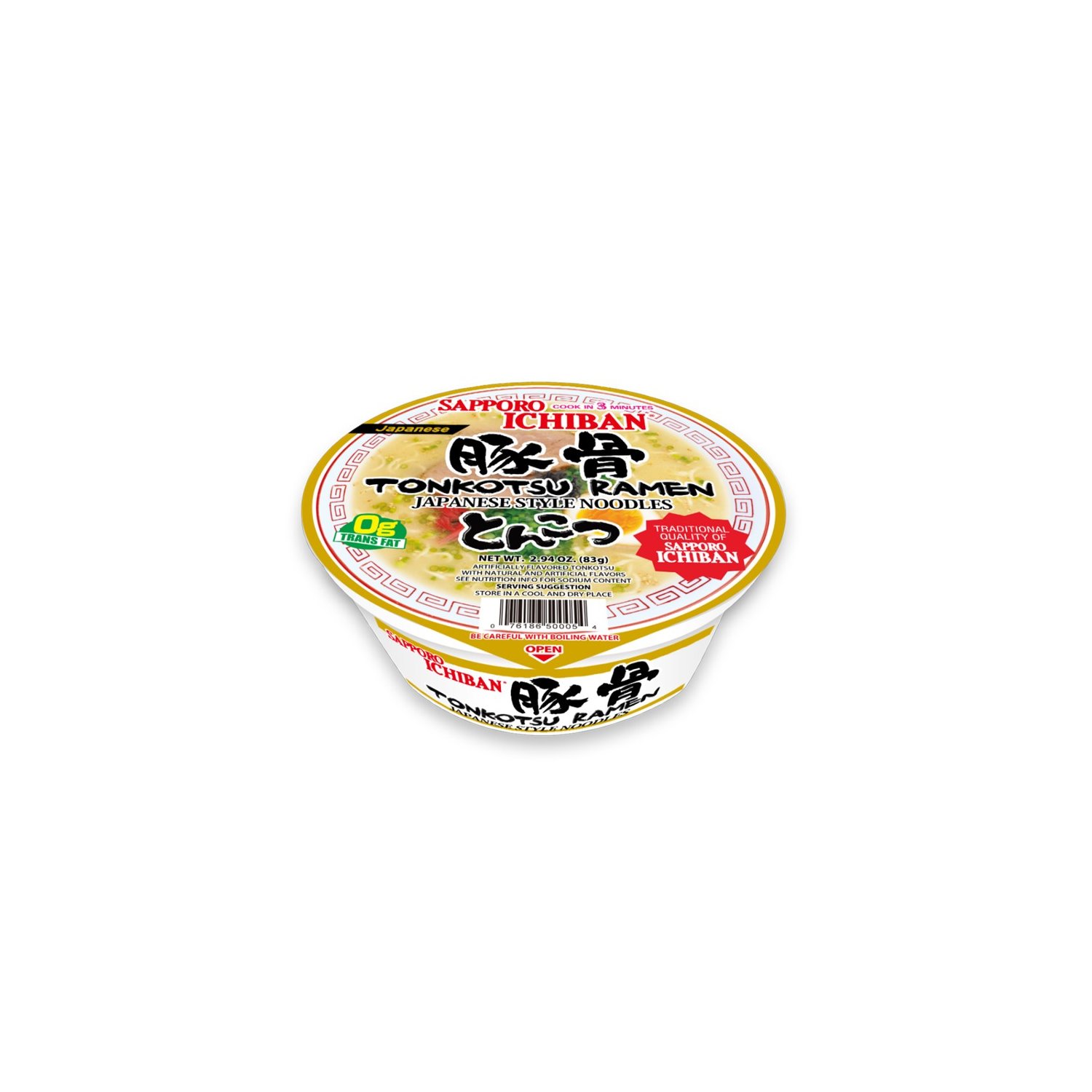 Sapporo Ichiban Tonkotsu Ramen (5-pack) – Bokksu Market