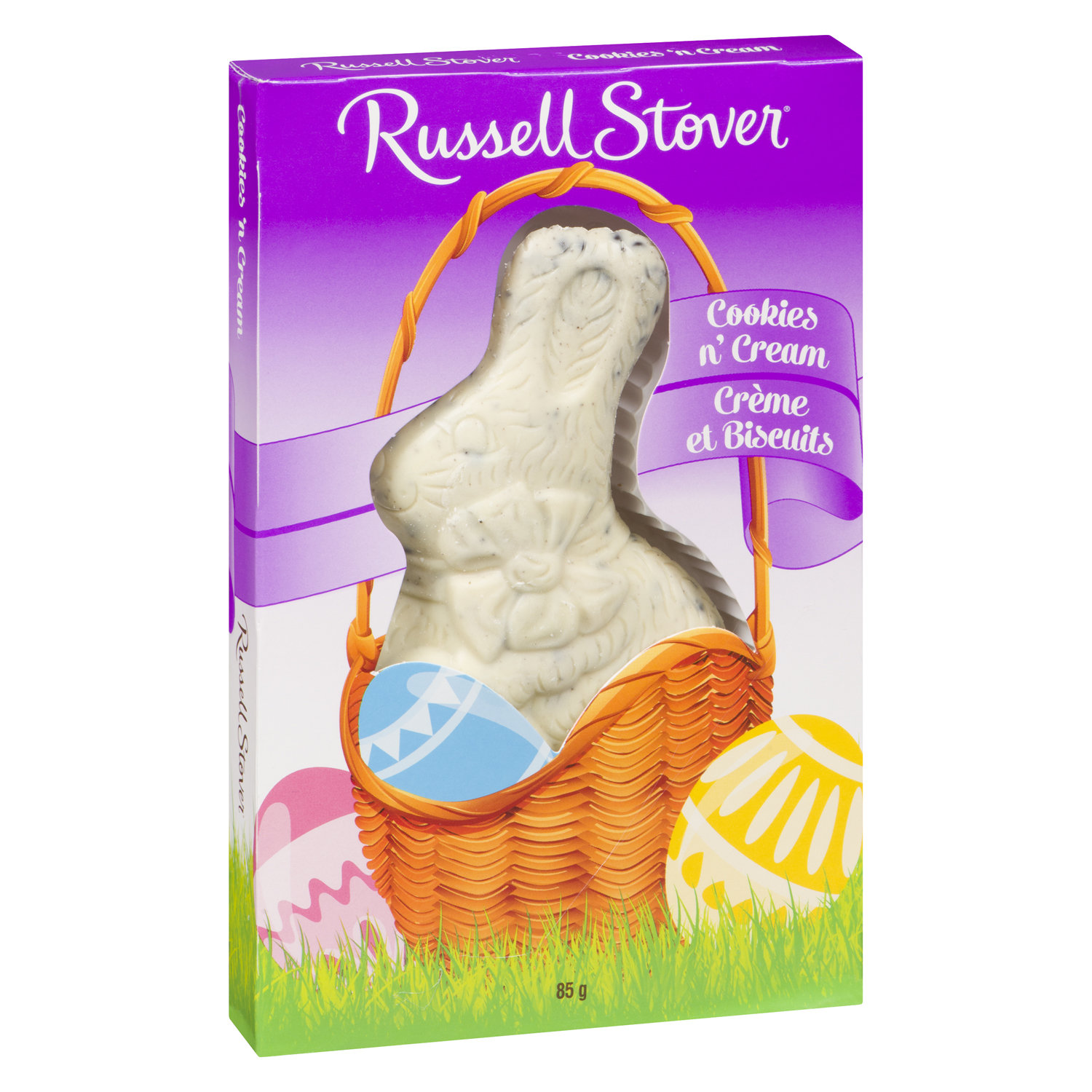 Russell Stover Milk Chocolate Flat Back Bunny