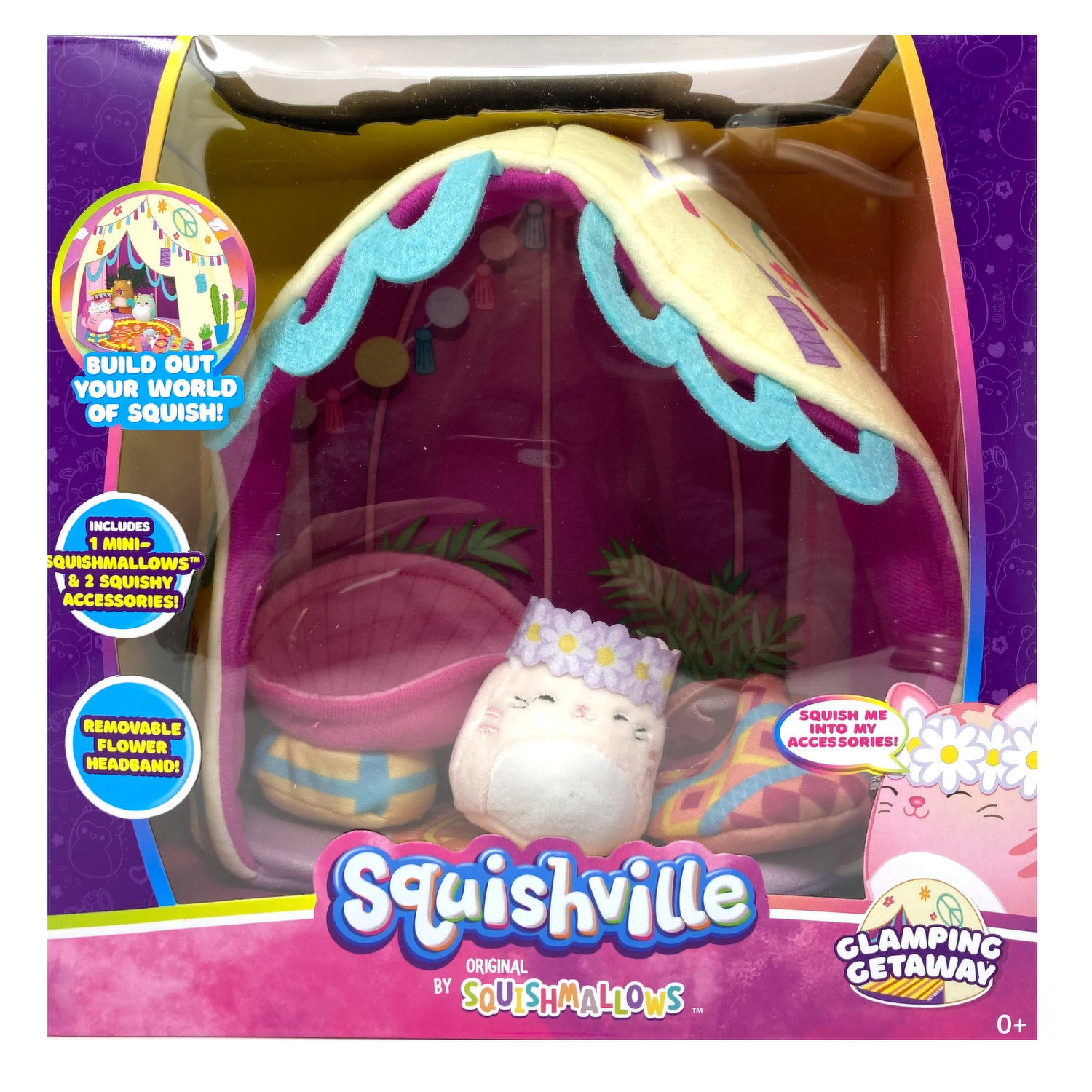 SQUISHMALLOWS SQUISHVILLE STORAGE PLAY & DISPLAY ASSORTED STYLES