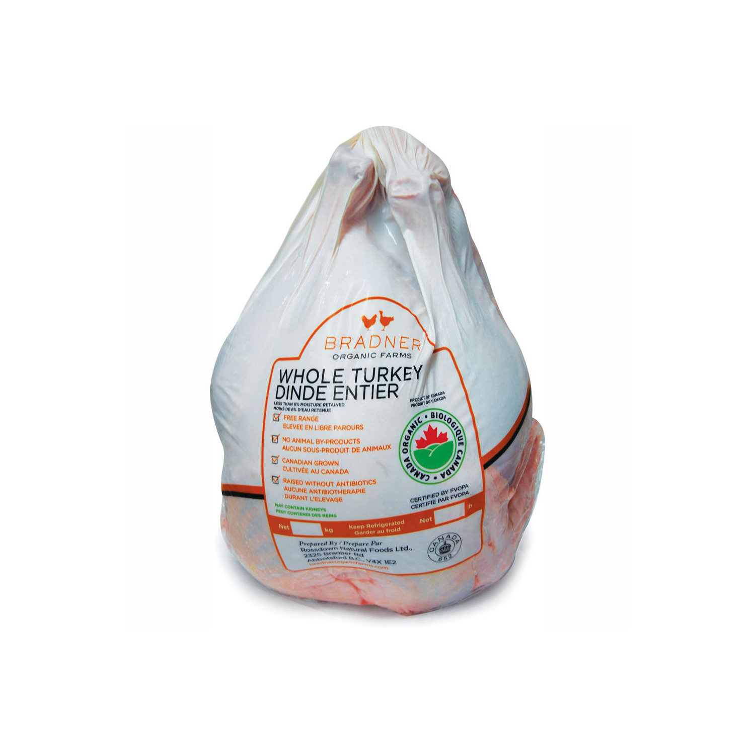 The Kosher Marketplace  Organic Whole Turkey (Frozen)