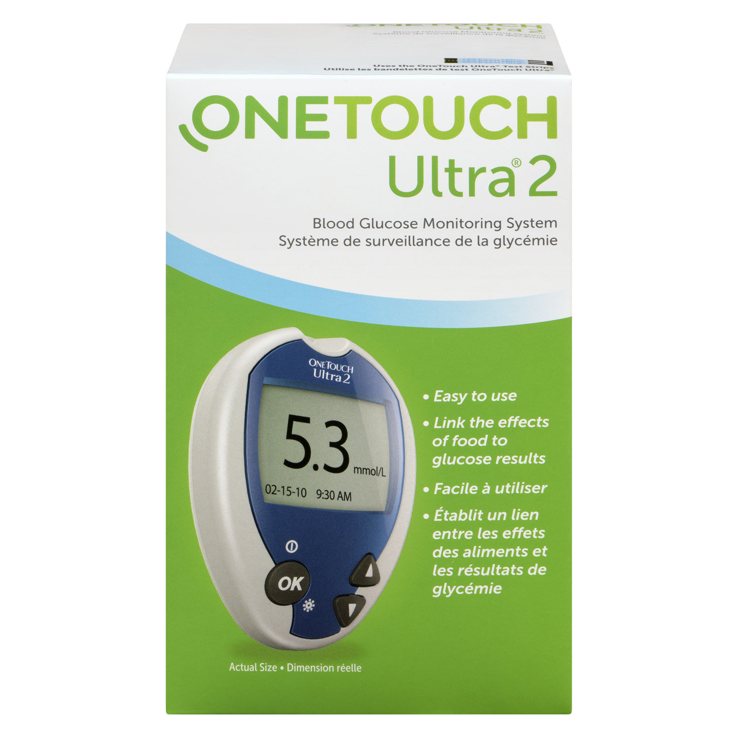 One Touch UltraMini Blood Glucose Monitoring System Limelight - Shop at  H-E-B