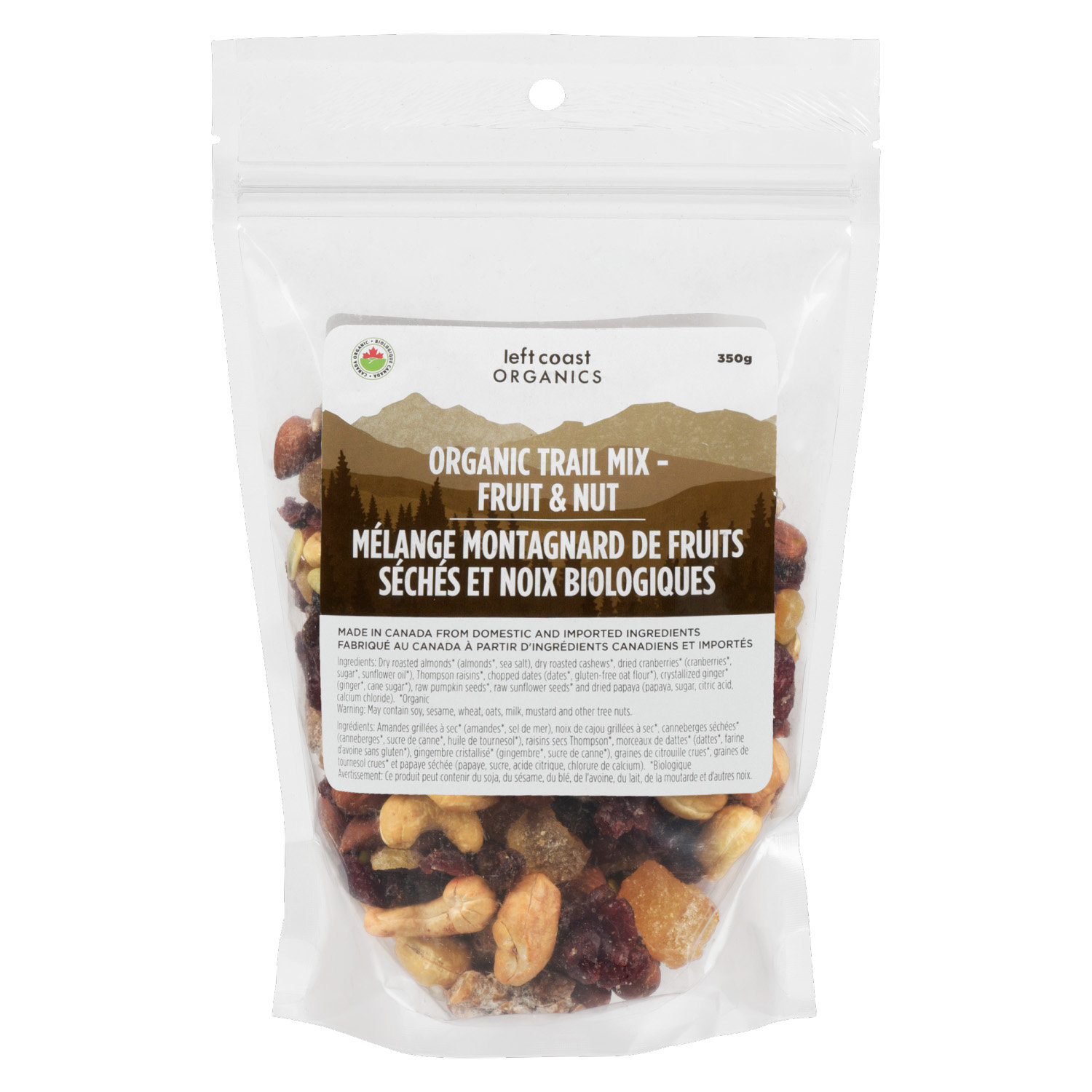 Dry-Roasted Nut Trail Mix (Organic)
