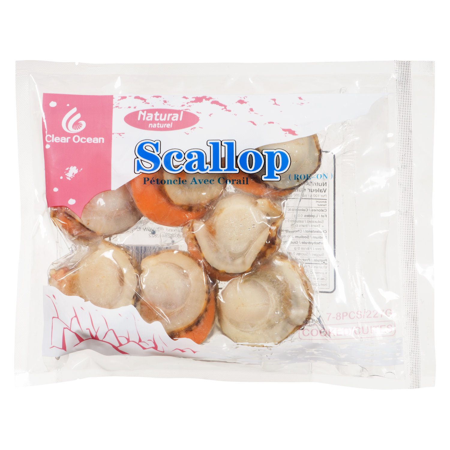 Half-Shell Scallop with Roe - Buy Online - Next Day Delivery