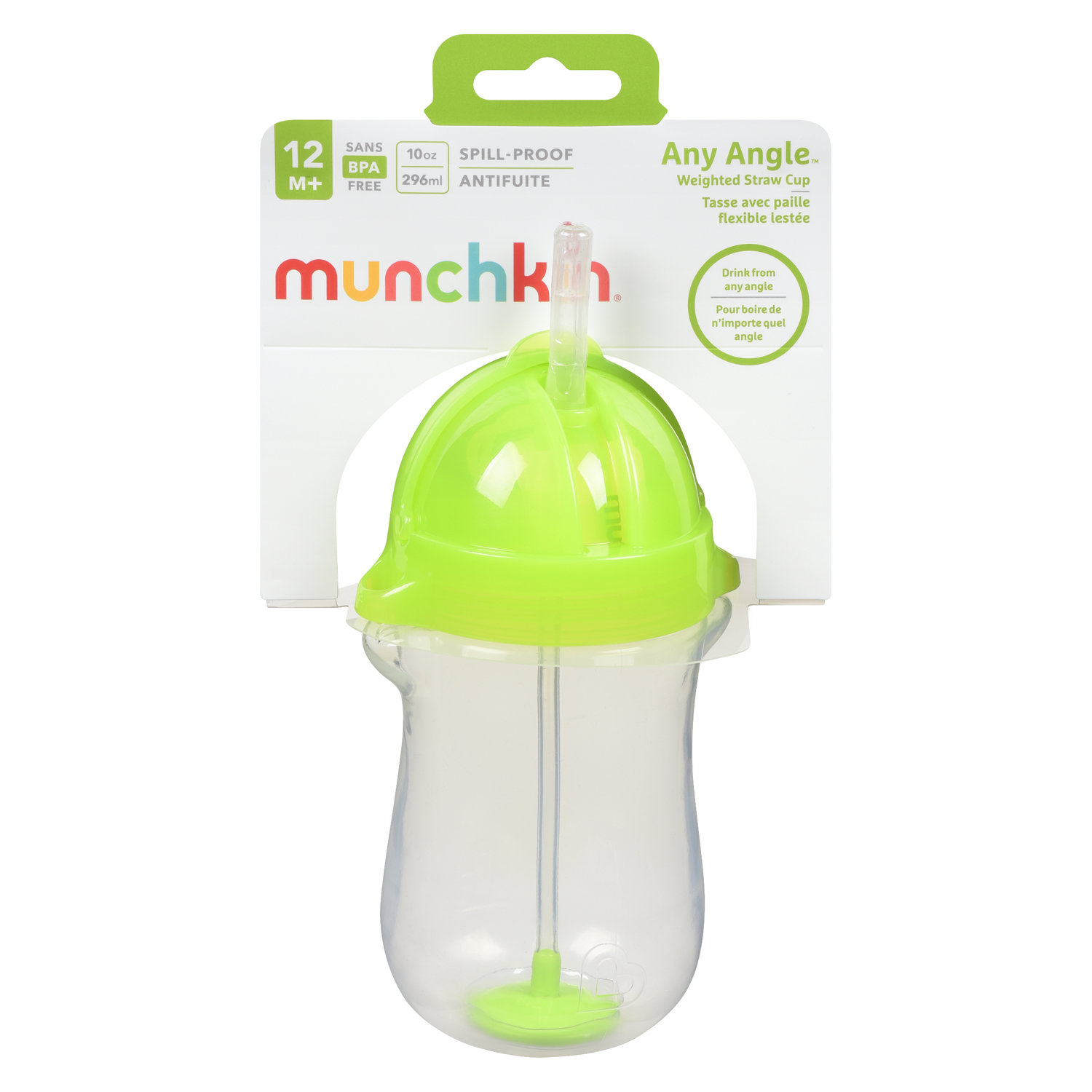 Munchkin Straw Cup, Flip, Click Lock, 12+ Months