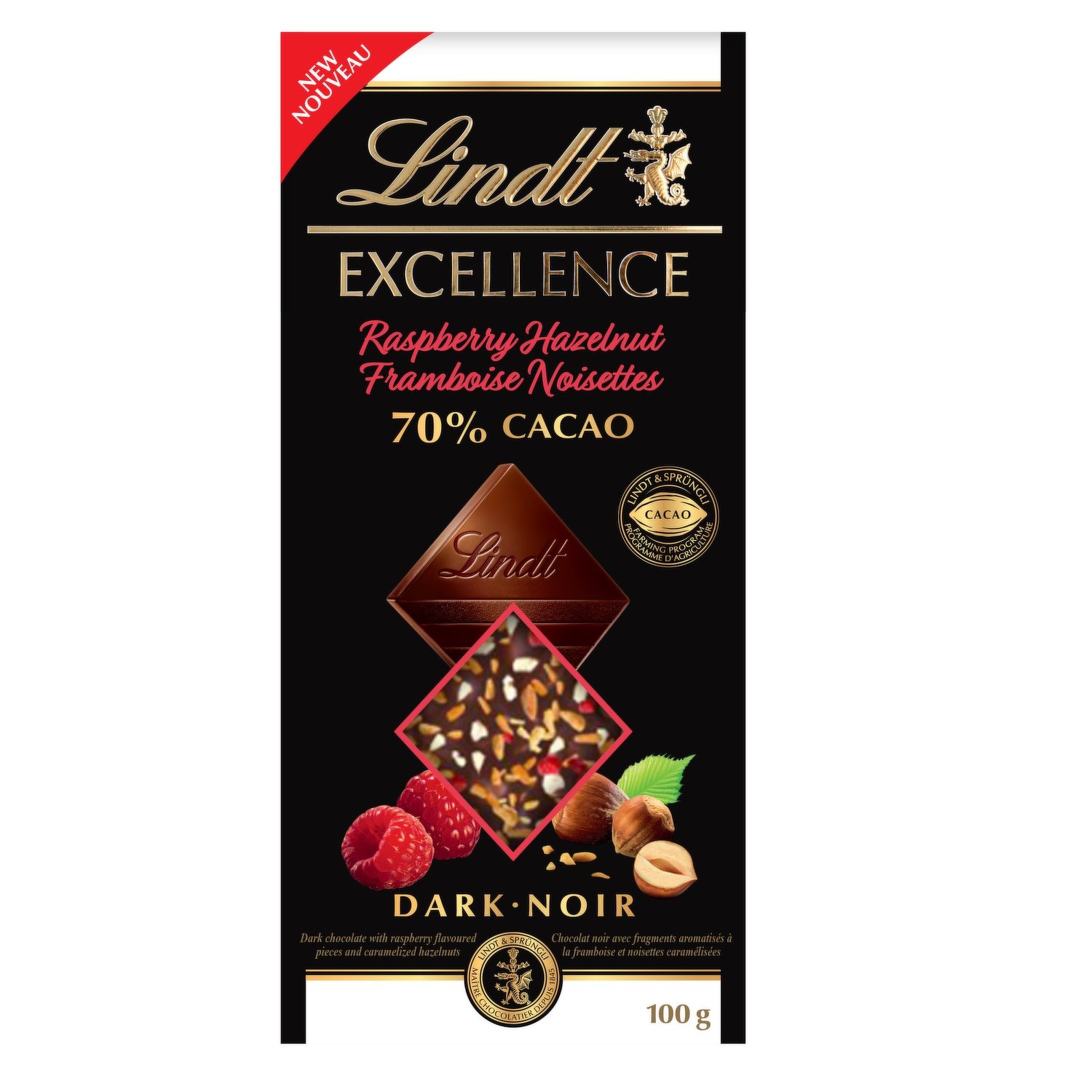 Lindt sensation fruit framboise