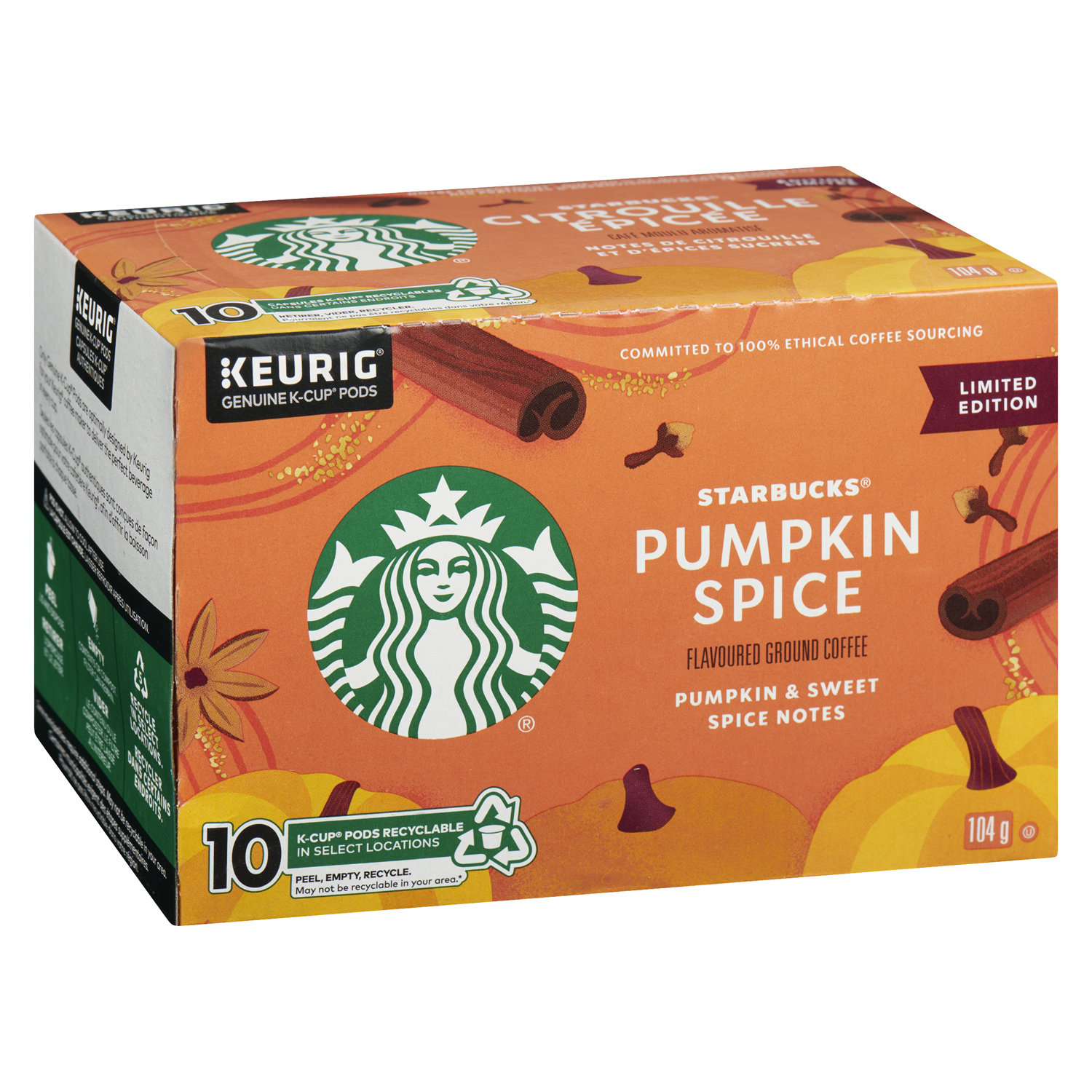 Pumpkin Spice K-Cup Holder  Pumpkin spice k cups, Coffee cup