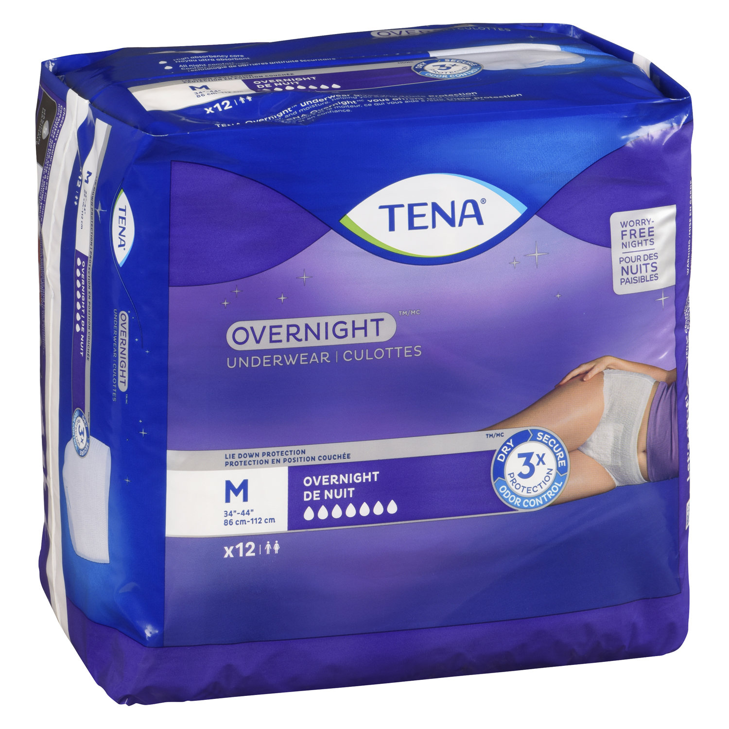 Tena - Overnight Underwear Medium - PriceSmart Foods