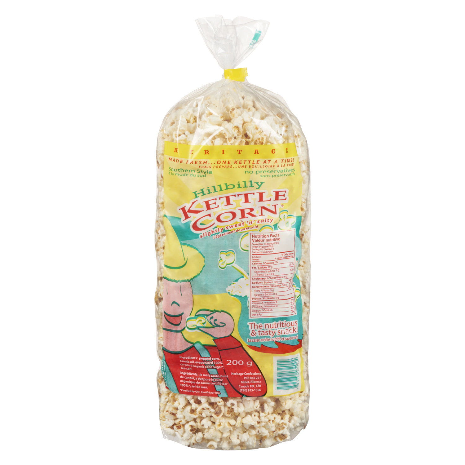 POP CORN SALE/ SUCRE FRIT 120 GR