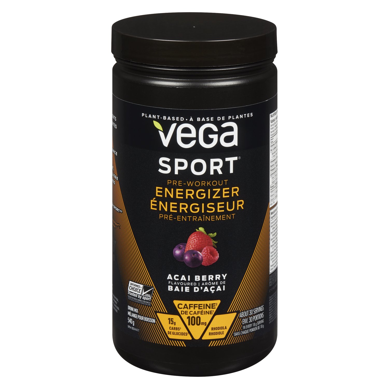 Vega Sport Pre Workout Energizer Acai