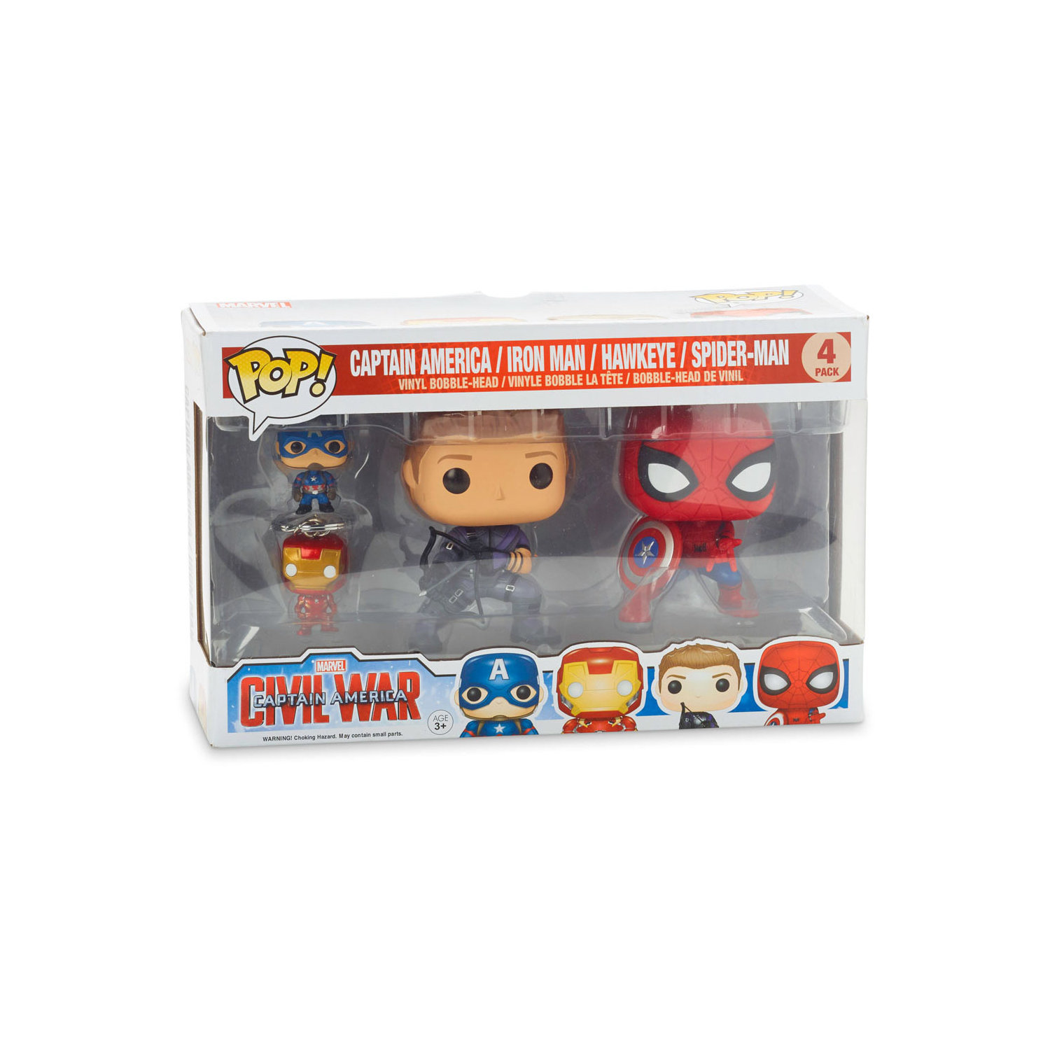 Marvel - Funko Pop Civil War Vinyl Bobble Head