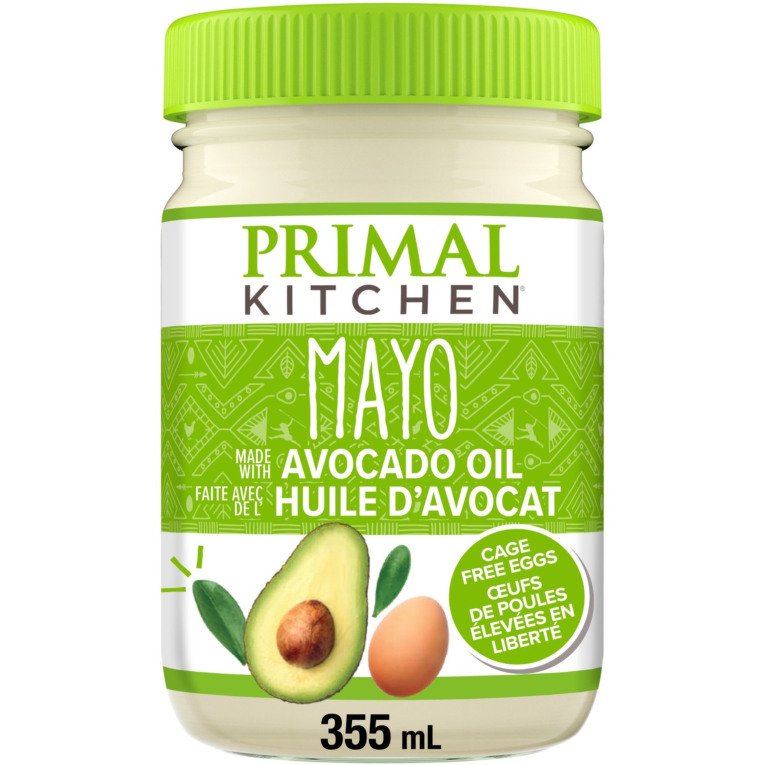  Primal Kitchen - Avocado Oil Mayo, Dairy Free, Whole30 and  Paleo Approved, 12 Fl Oz (Pack of 2) : Grocery & Gourmet Food