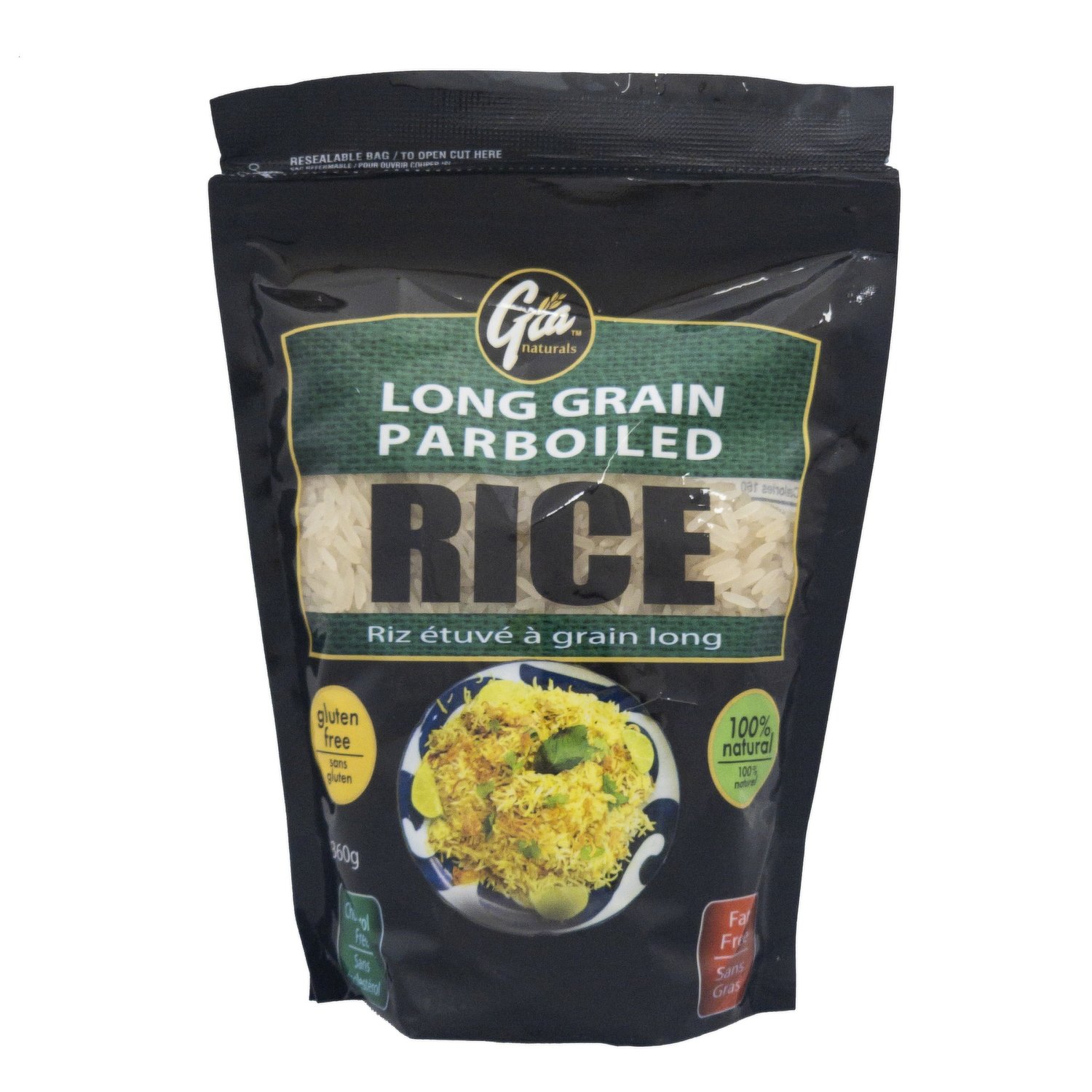 CONVERTED riz étuvé à long grain