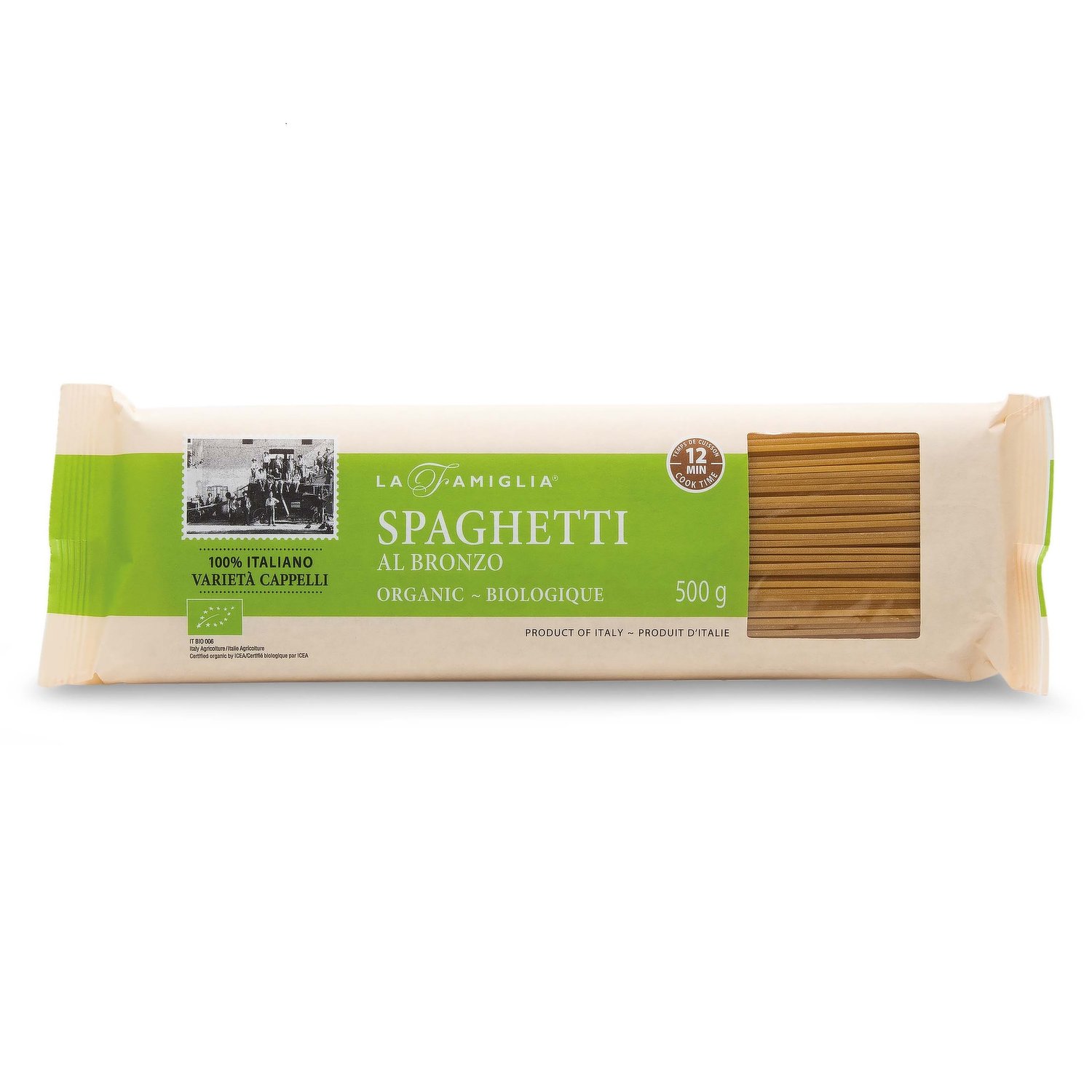 La Famiglia - Spaghetti Al Bronzo Organic