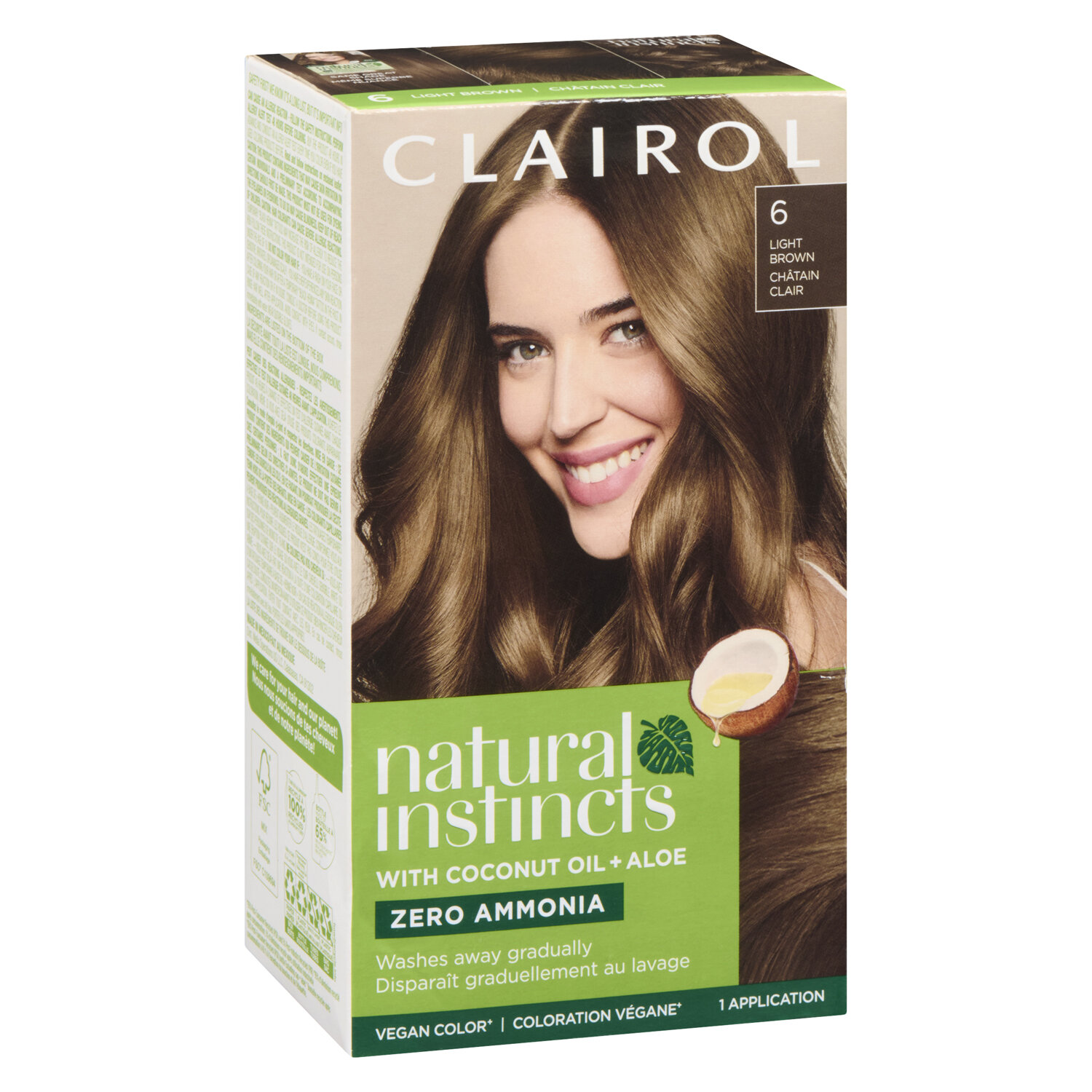 Clairol - Natural Instincts - 6 Light Brown - Save-On-Foods