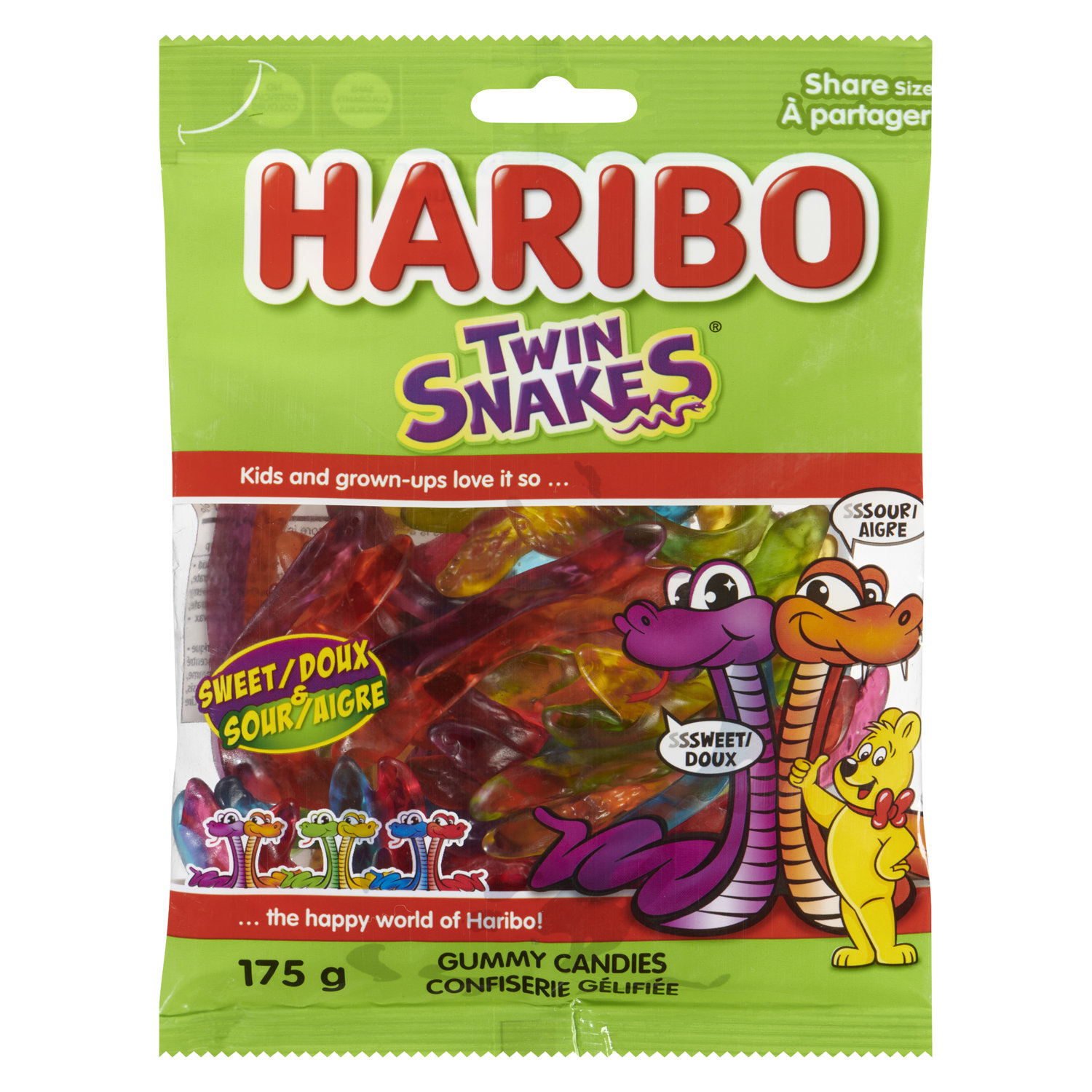 Haribo Sour French Fries Gummy Candy 175g
