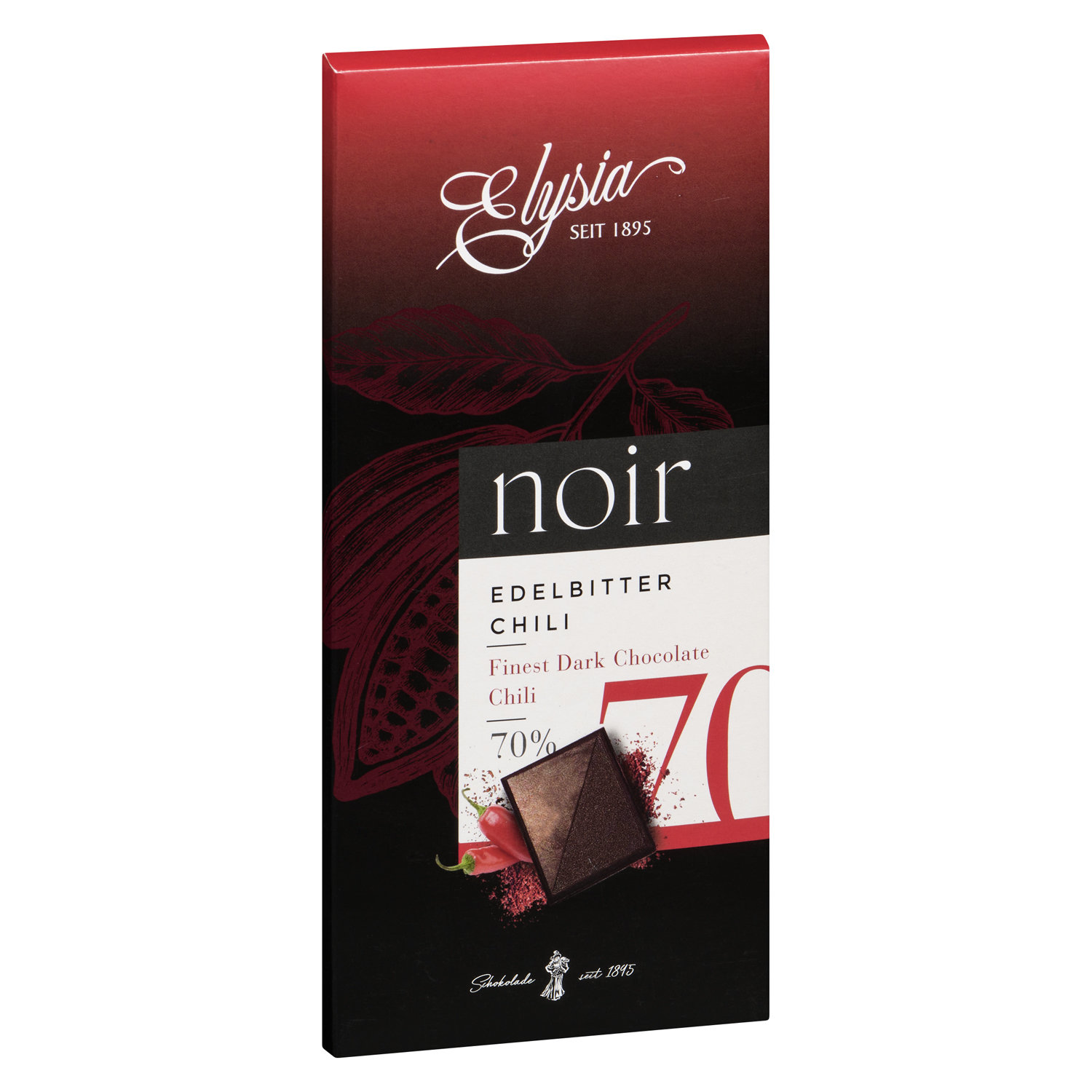 Elysia - Noir Chocolate Bar w/Chili 70% Cocoa - Save-On-Foods