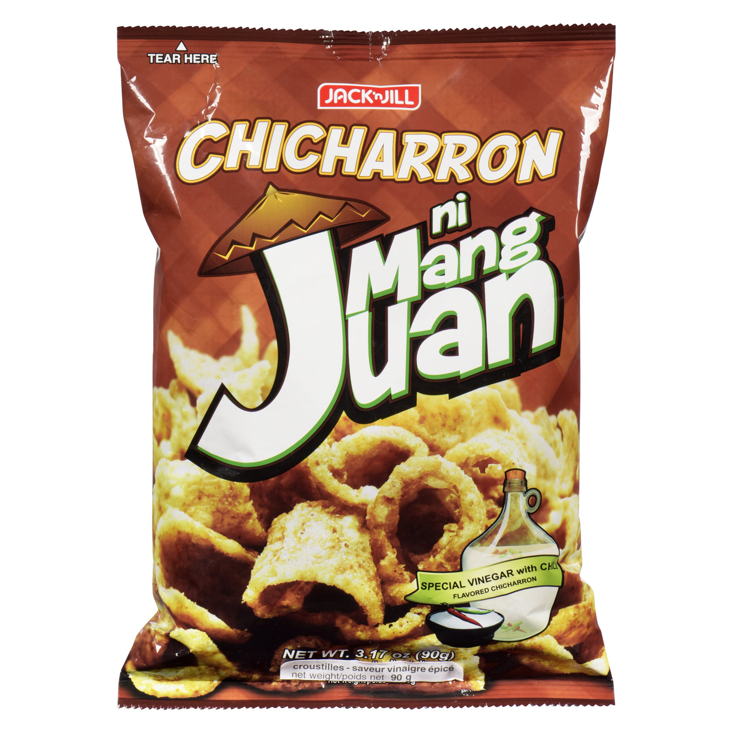 Jack'n Jill - Chicharron - Ni Mang Juan (Vinegar with Chili) - Save-On-Foods