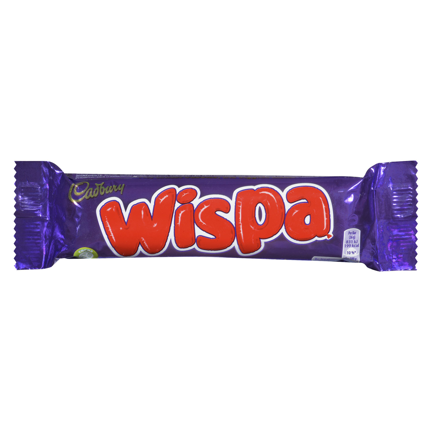 Cadbury Wispa Gold Chocolate Bar 36G x 48 Pack Bulk Buy)