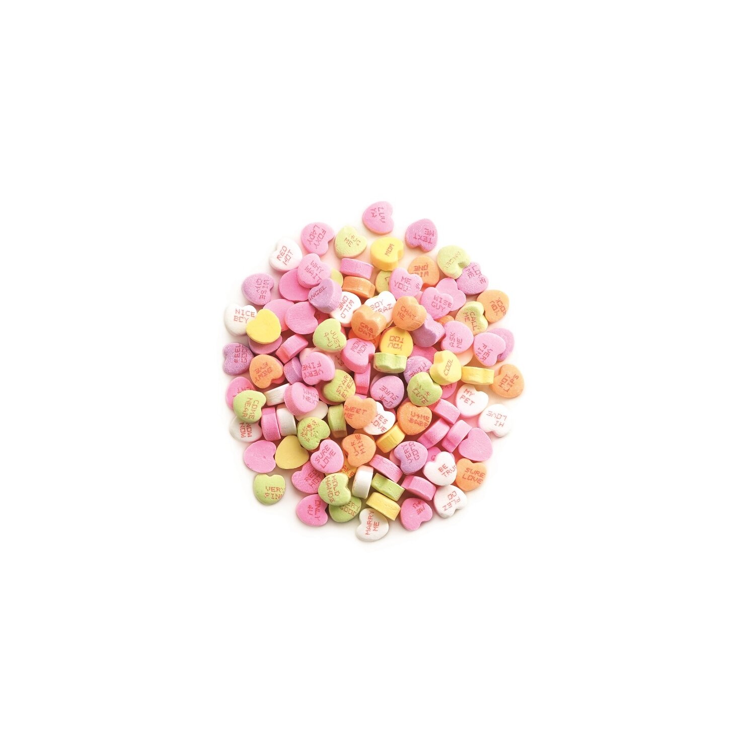 Brach's Conversation Hearts Candy Packs: 24-Piece Box